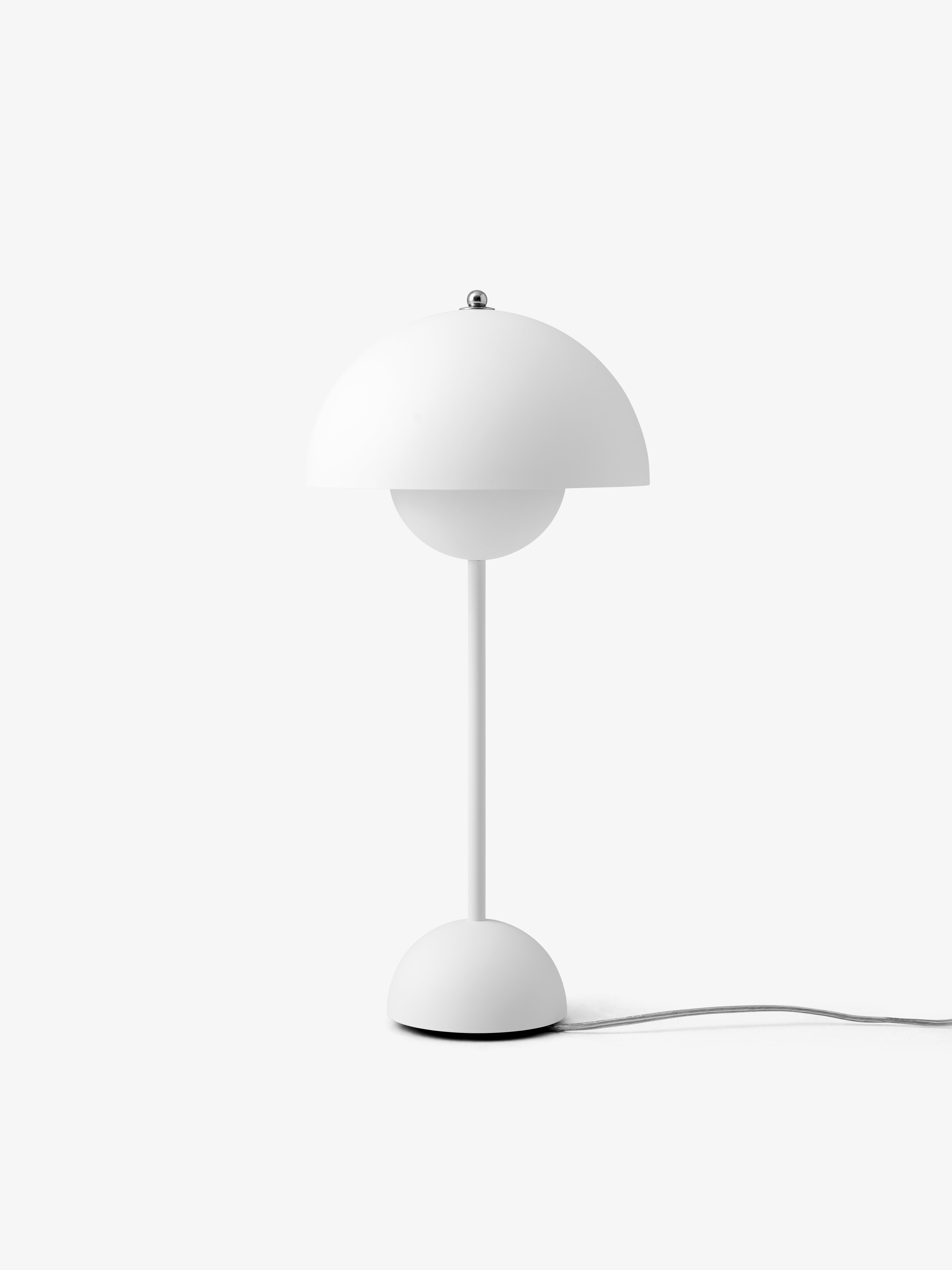 Lampa stołowa FLOWERPOT VP3 matowy biały