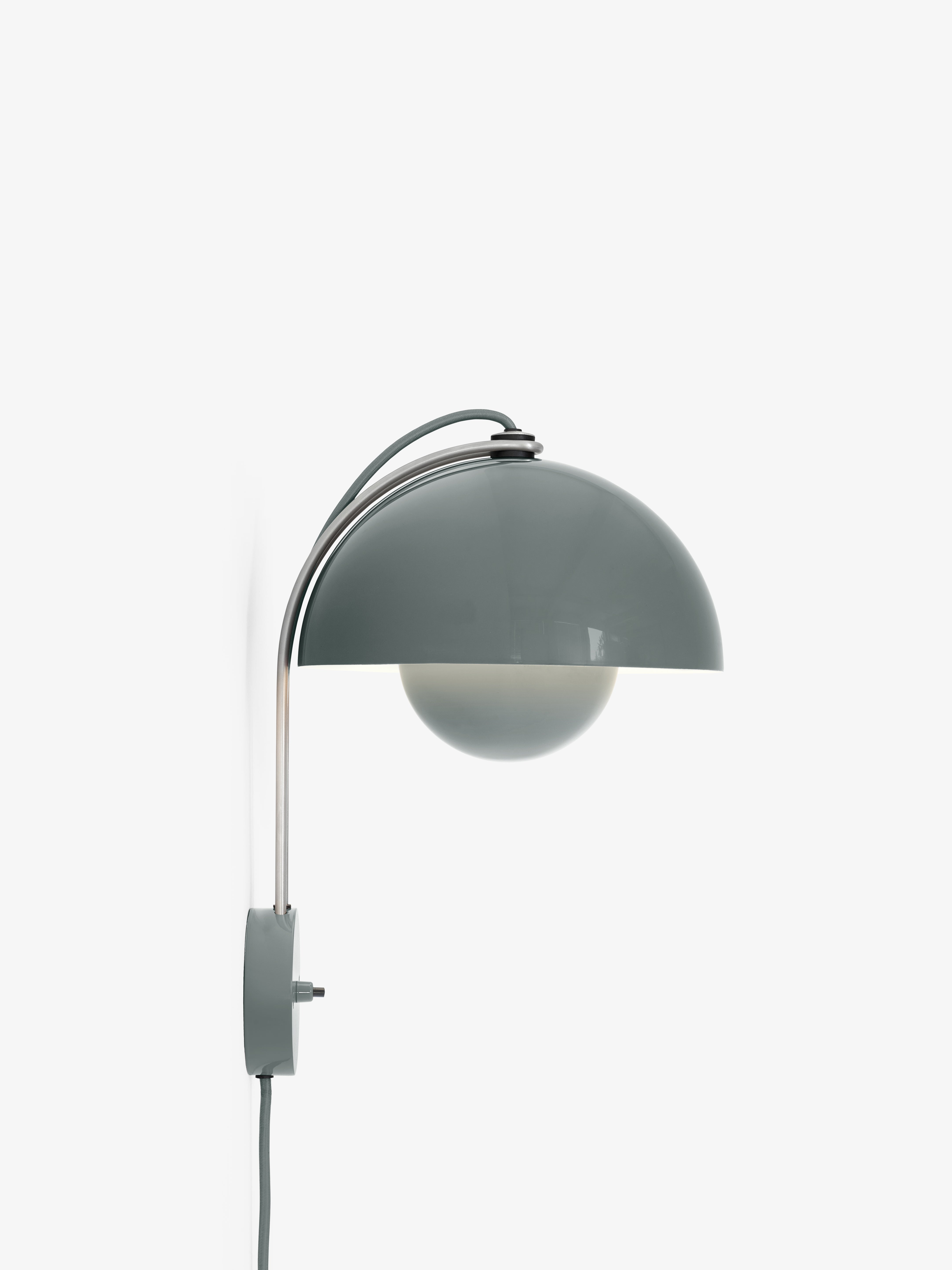 Lampa ścienna FLOWERPOT VP8 szaroniebieski