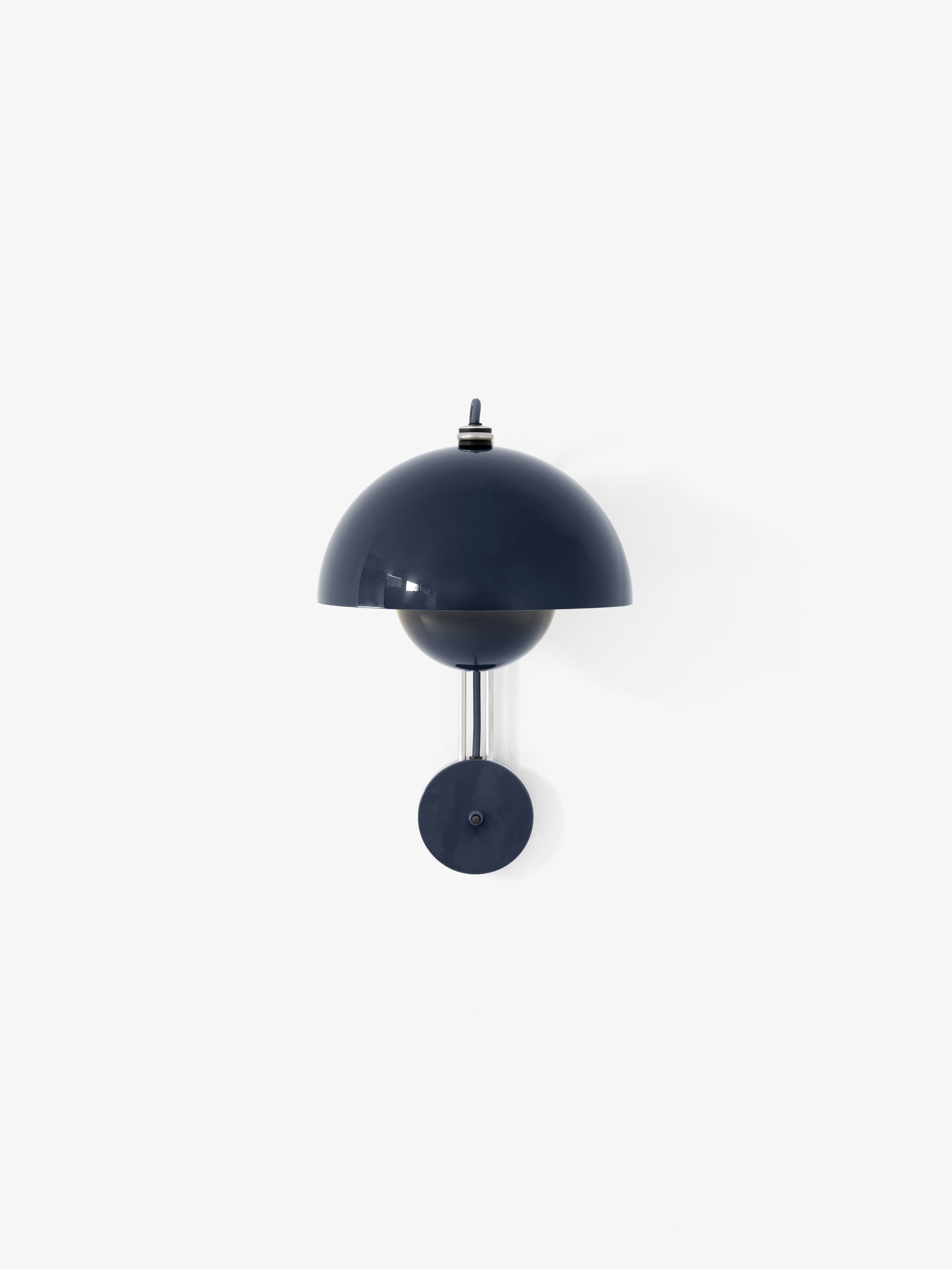 Lampa ścienna FLOWERPOT VP8 stalowy niebieski