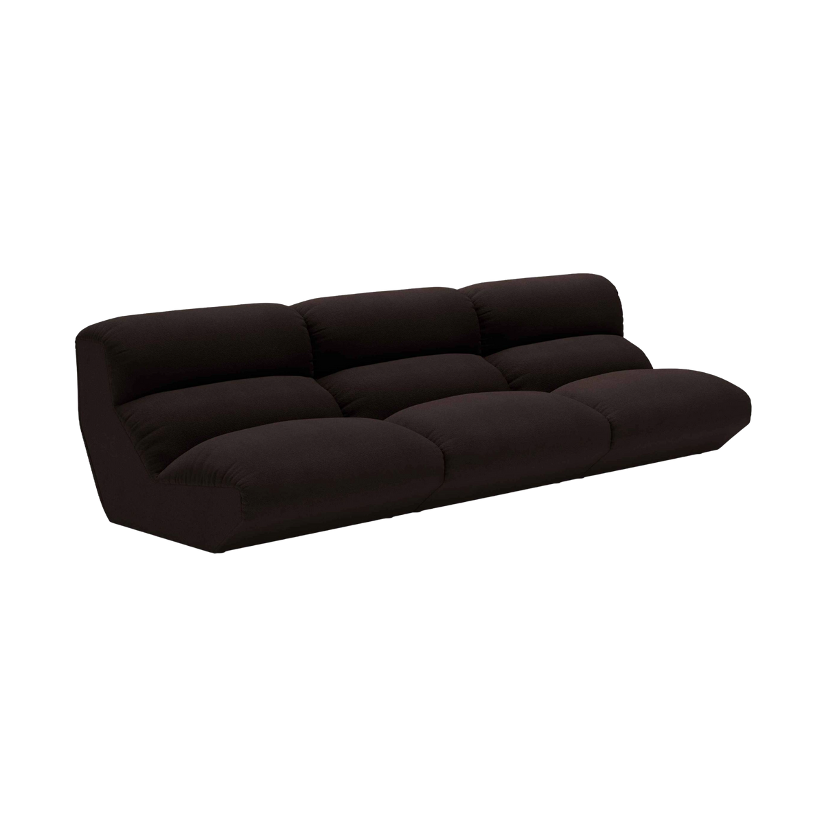 Sofa modułowa 4-osobowa HI LO czekoladowy