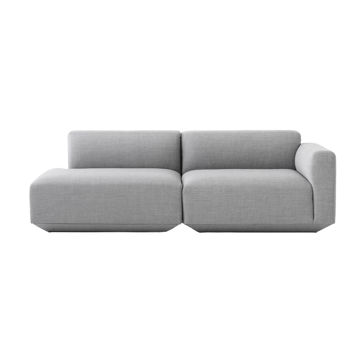 Sofa modułowa lewostronna otwarta 3-osobowa DEVELIUS tapicerowana