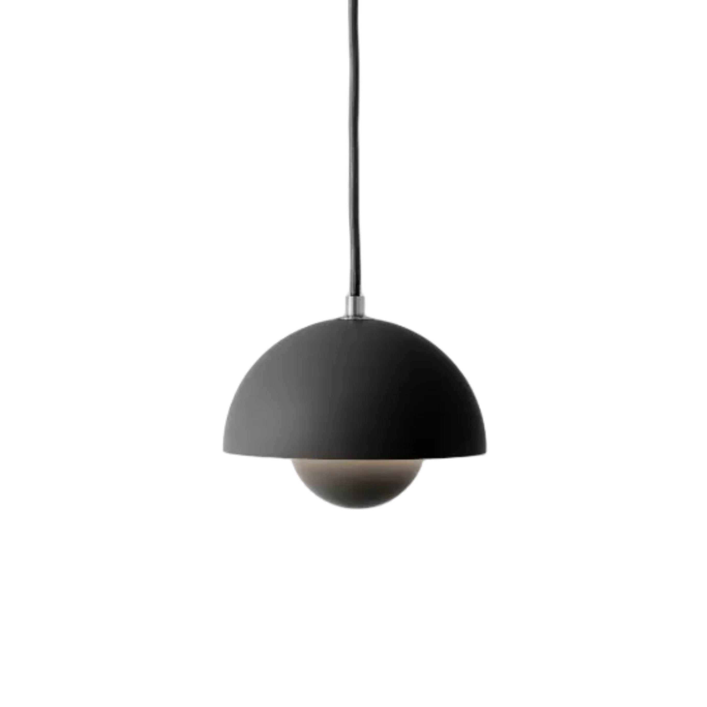 Lampa wisząca FLOWERPOT matowy czarny