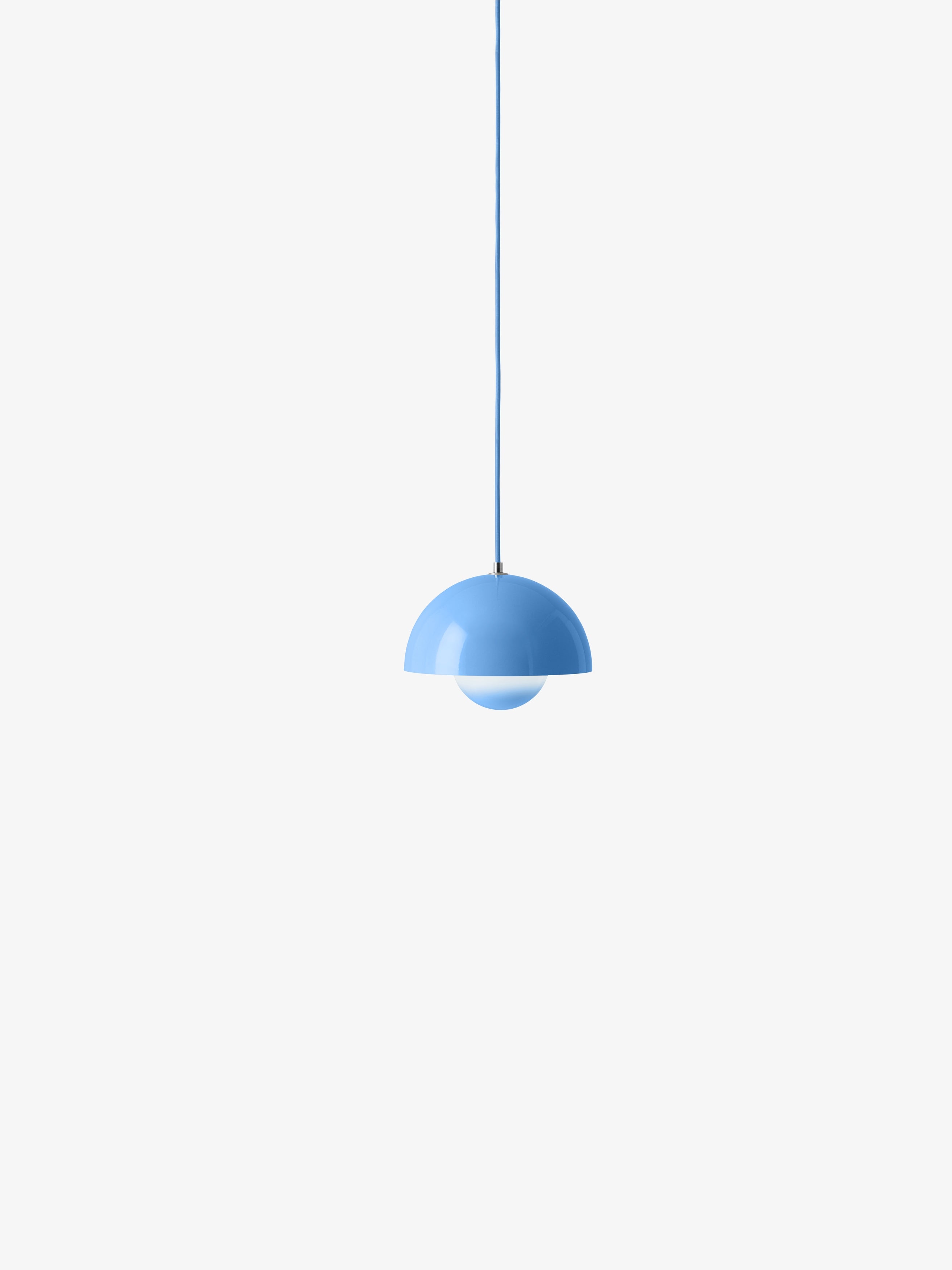 Lampa wisząca FLOWERPOT błękitny