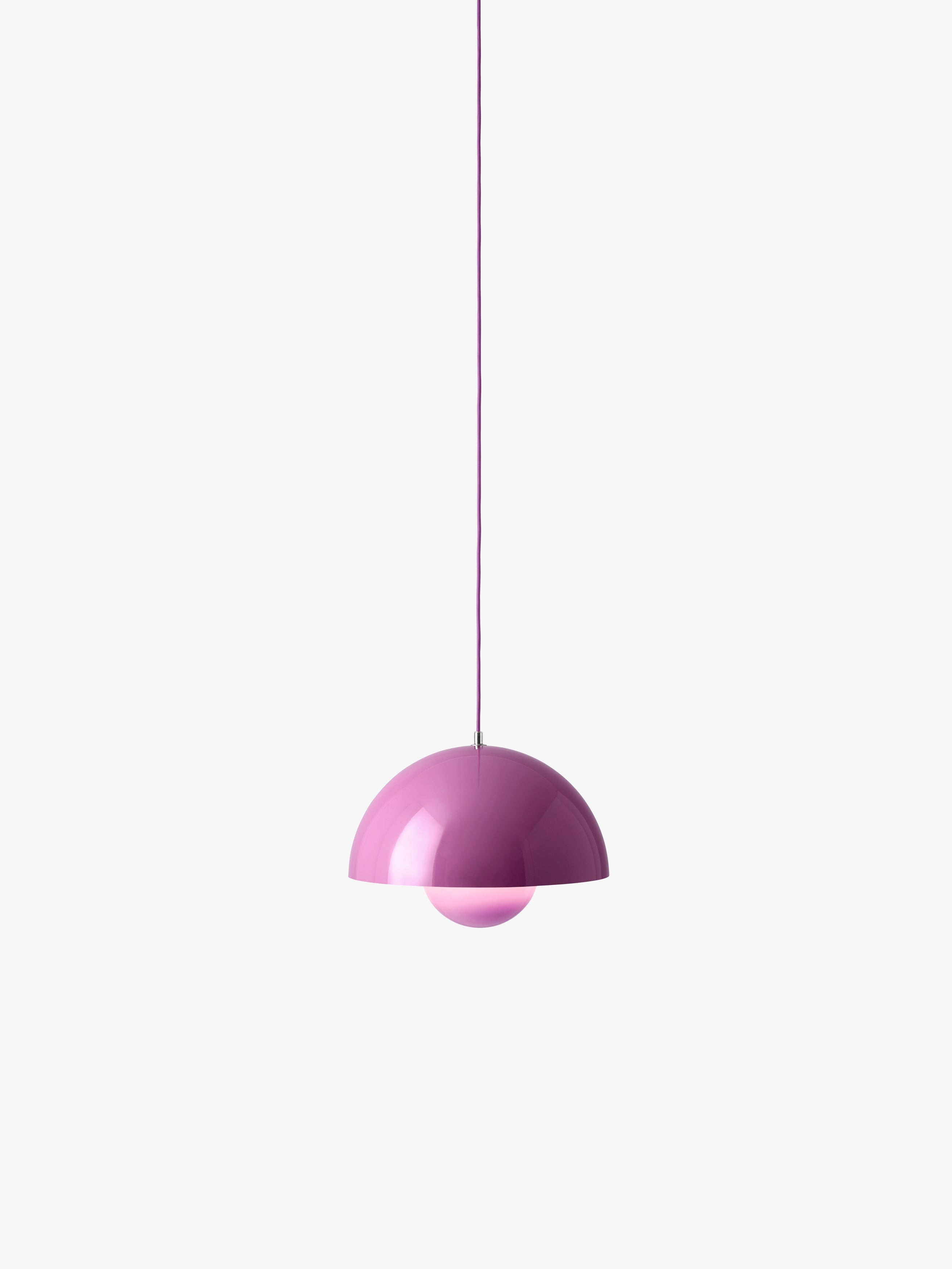 Lampa wisząca FLOWERPOT fuksjowy