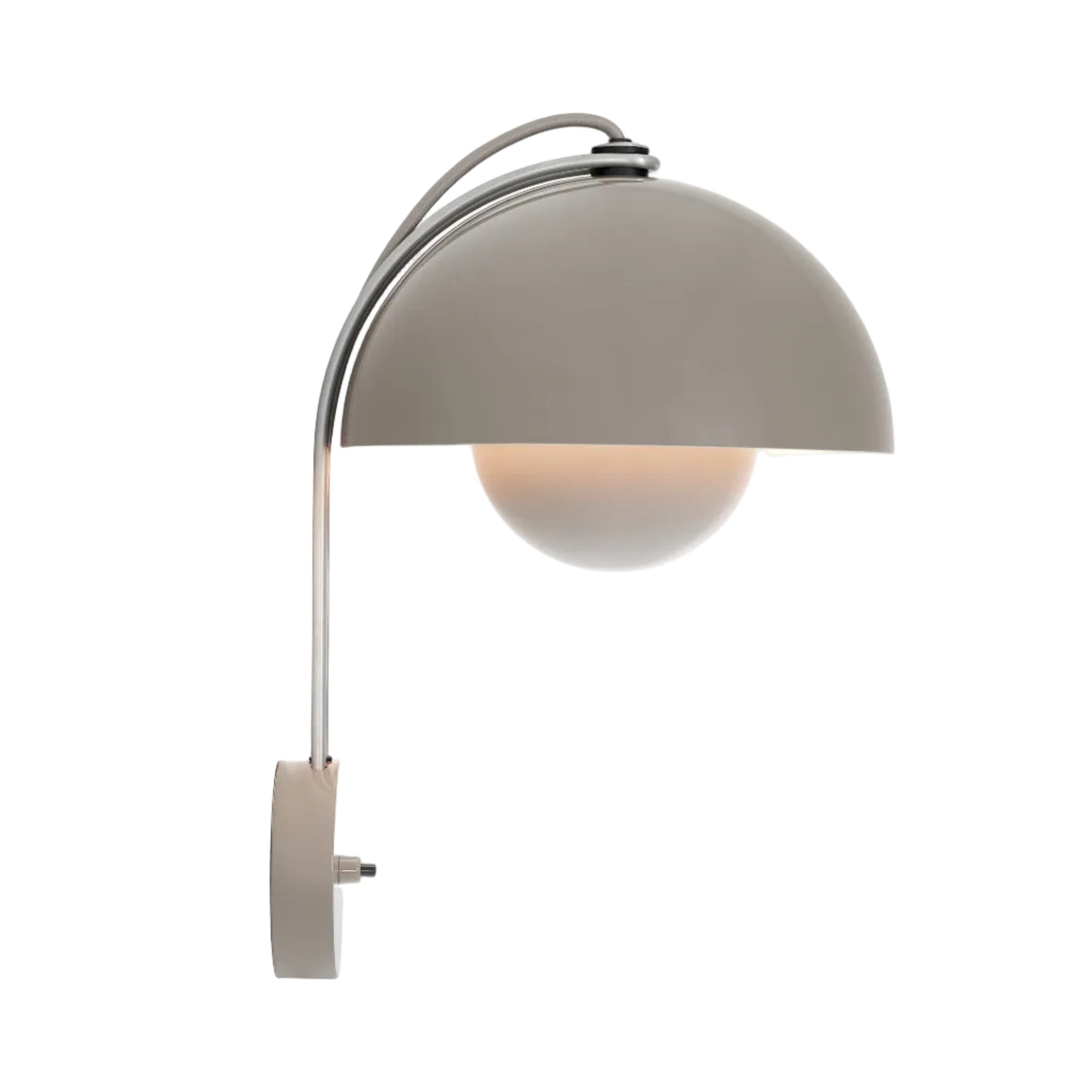 Lampa ścienna FLOWERPOT VP8 szarobeżowy