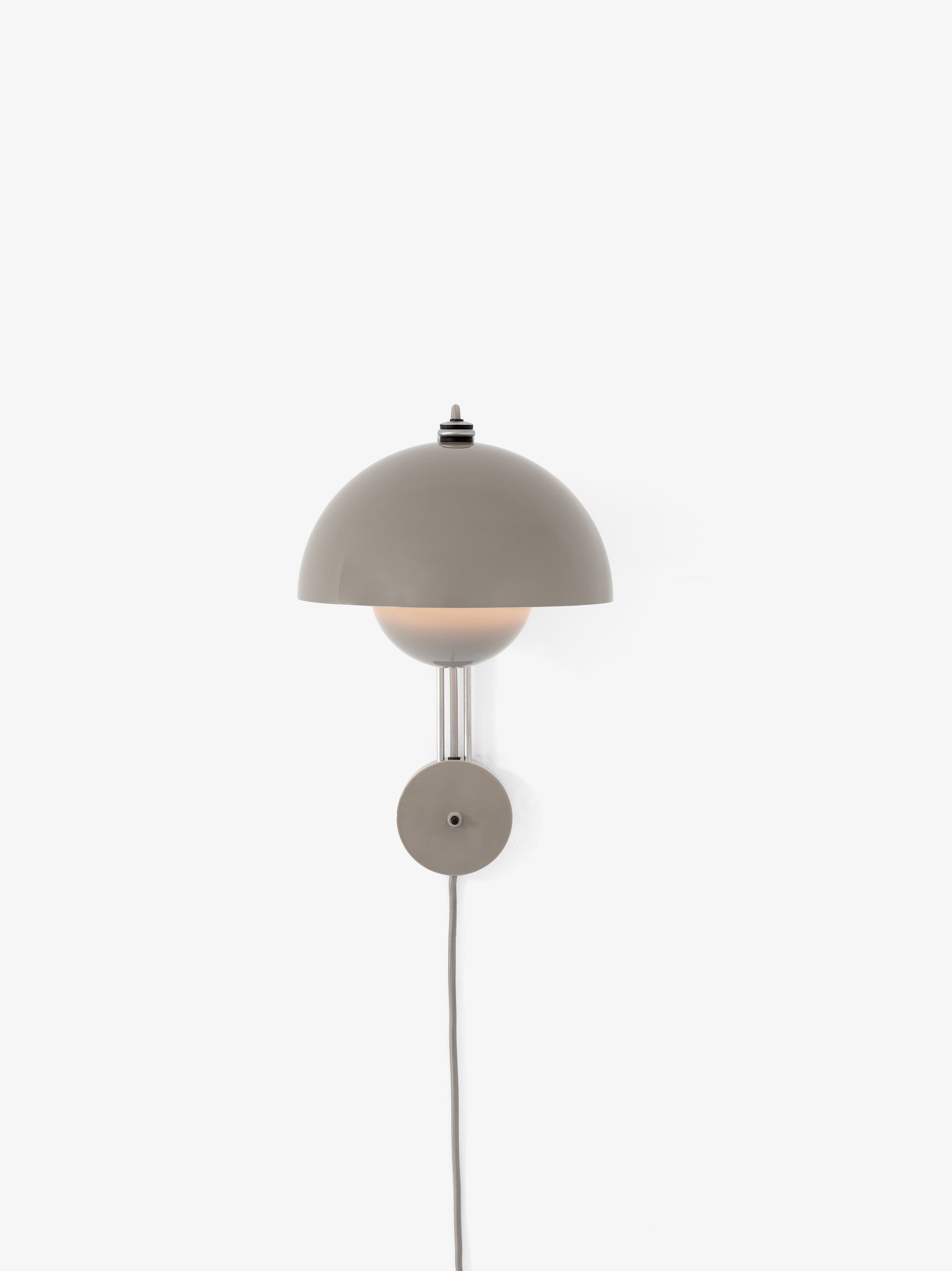 Lampa ścienna FLOWERPOT VP8 szarobeżowy