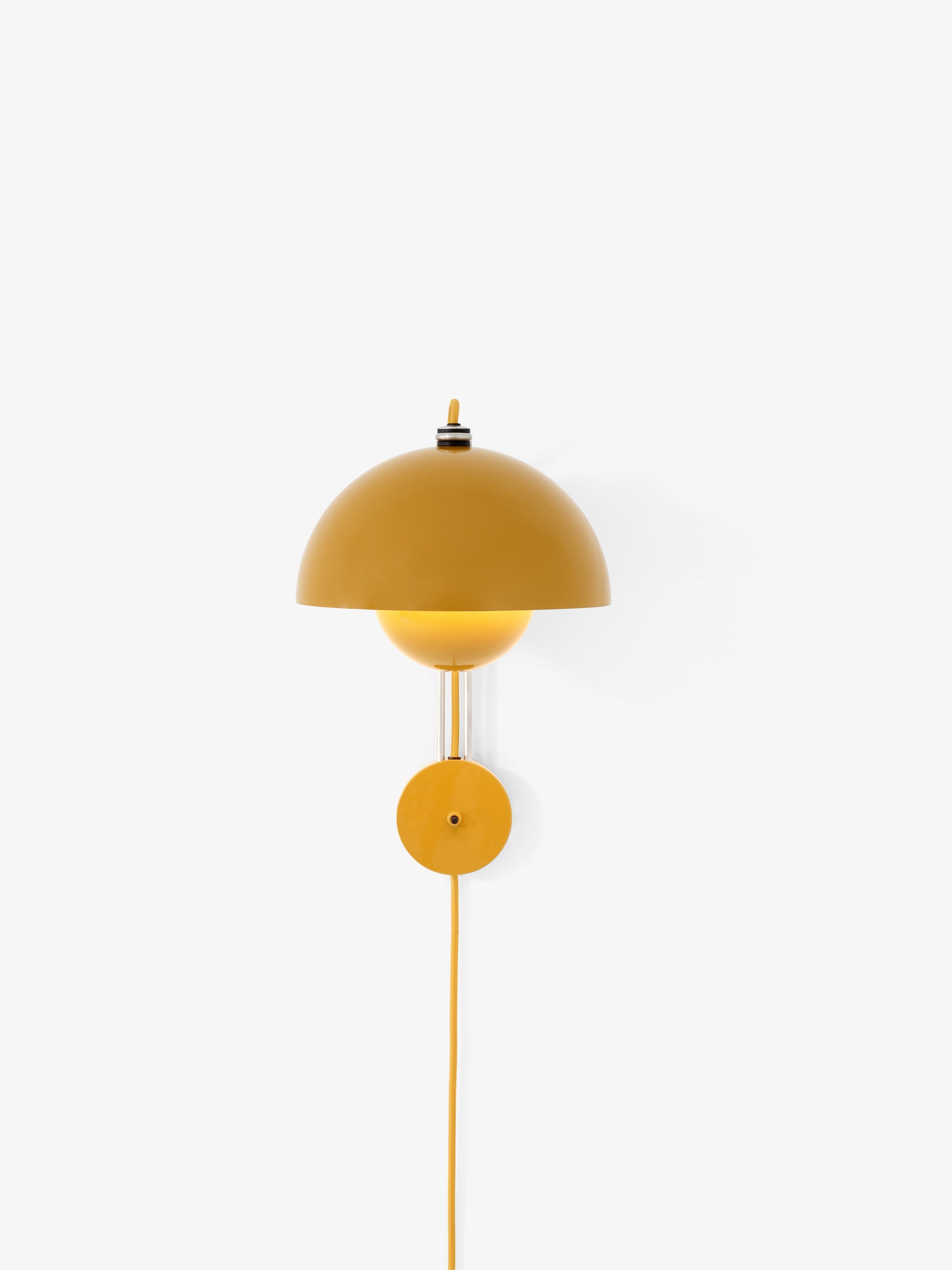 Lampa ścienna FLOWERPOT VP8 musztardowy