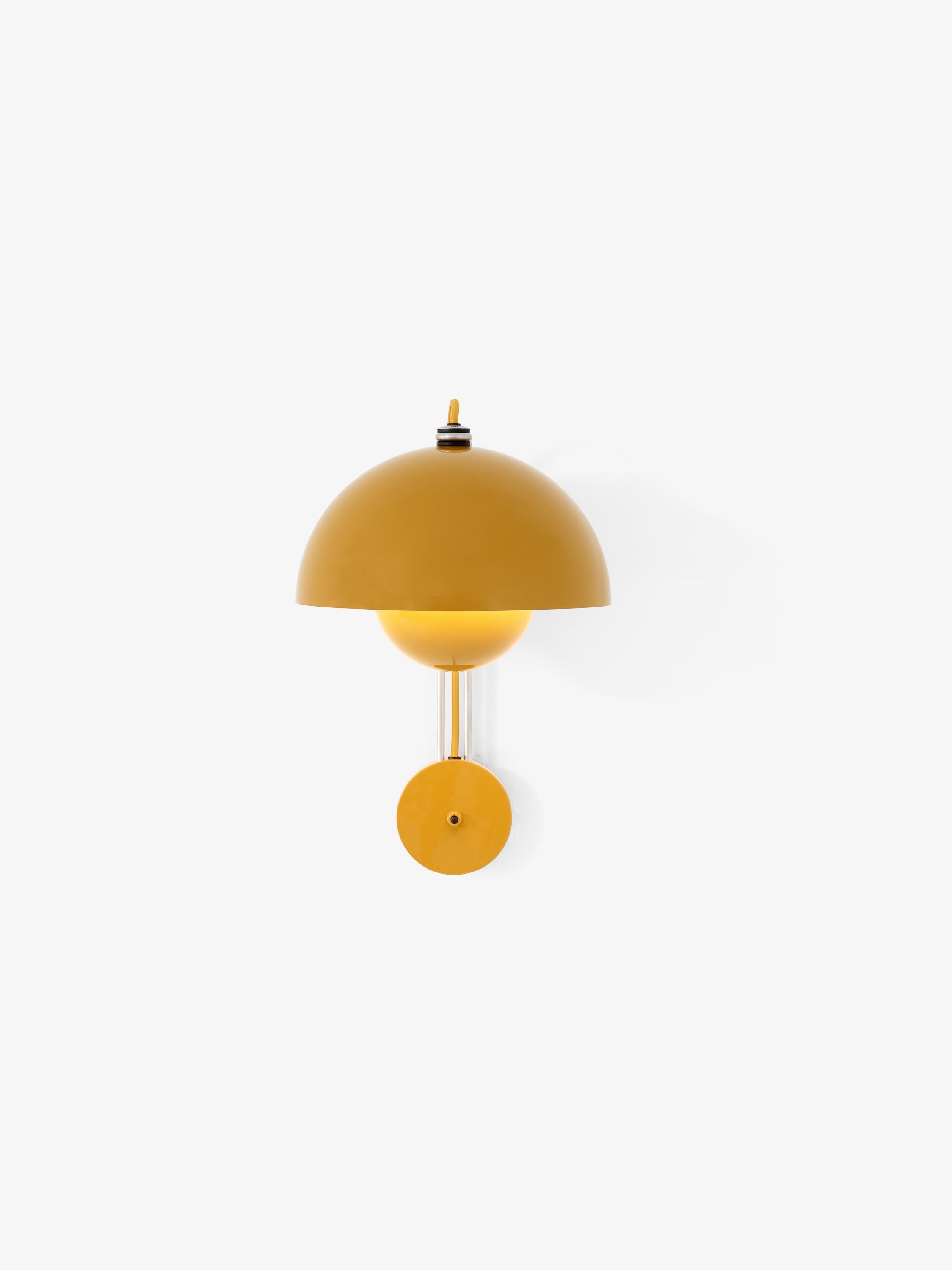 Lampa ścienna FLOWERPOT VP8 musztardowy