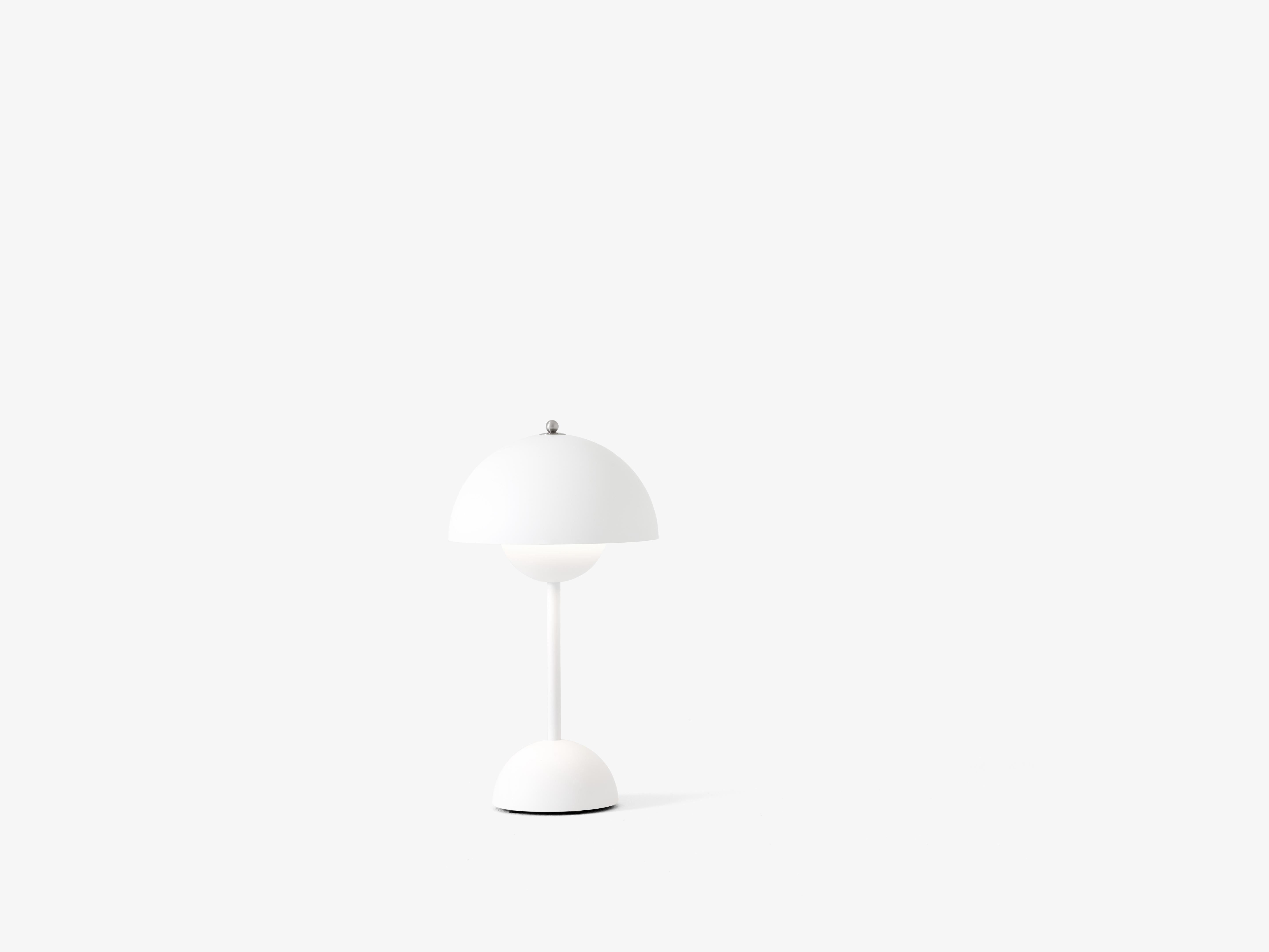 Lampa przenośna FLOWERPOT VP9 matowy biały