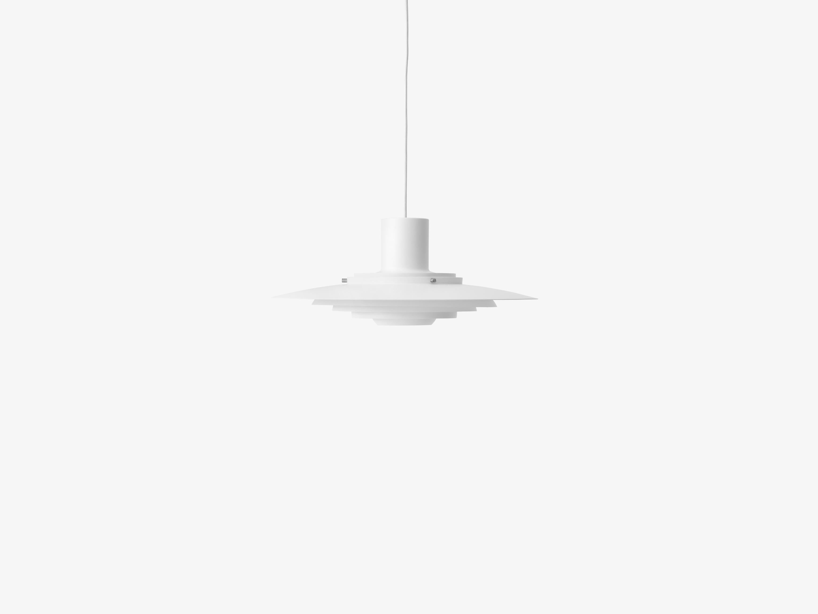 Lampa wisząca P376 matowy biały