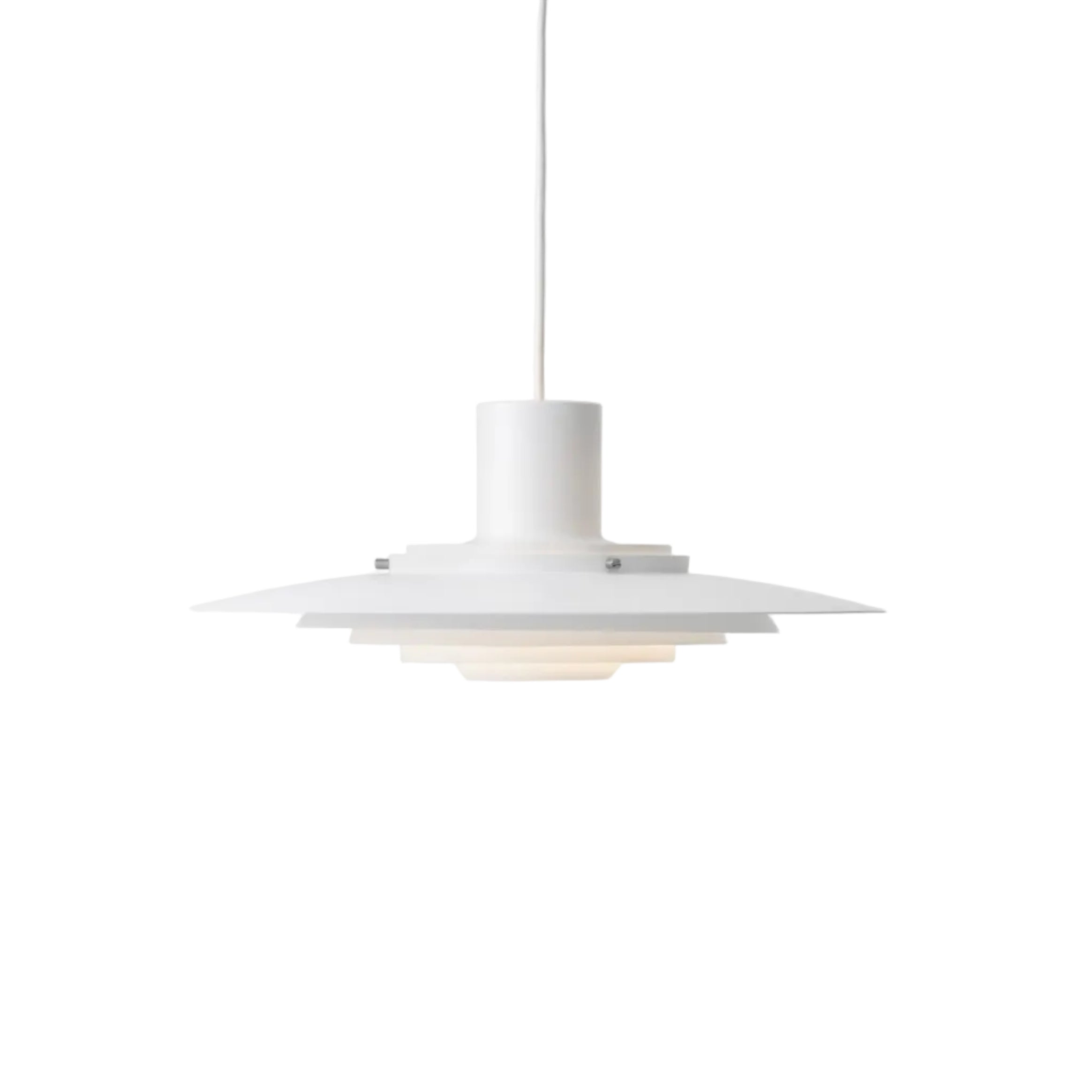 Lampa wisząca P376 matowy biały