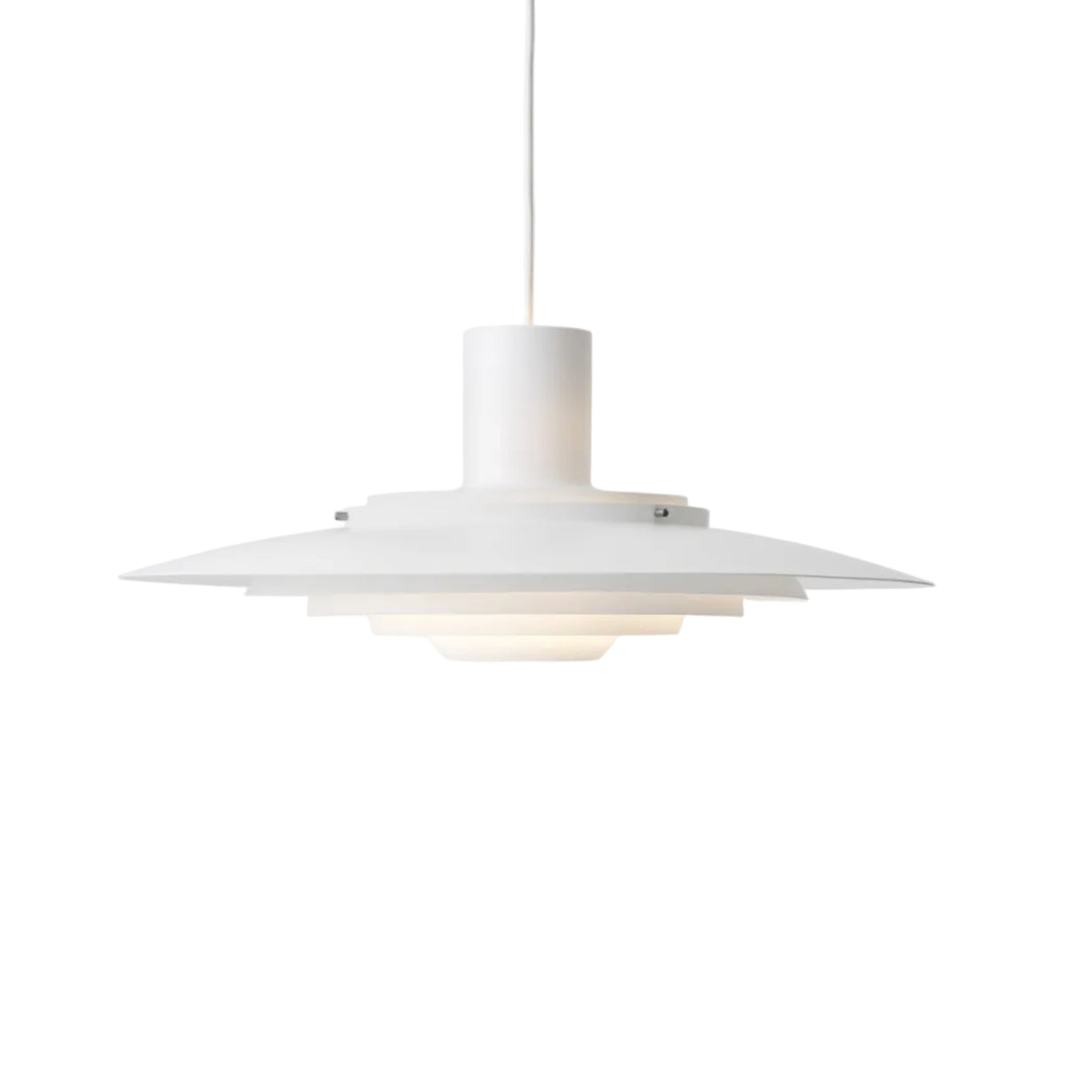 Lampa wisząca P376 matowy biały