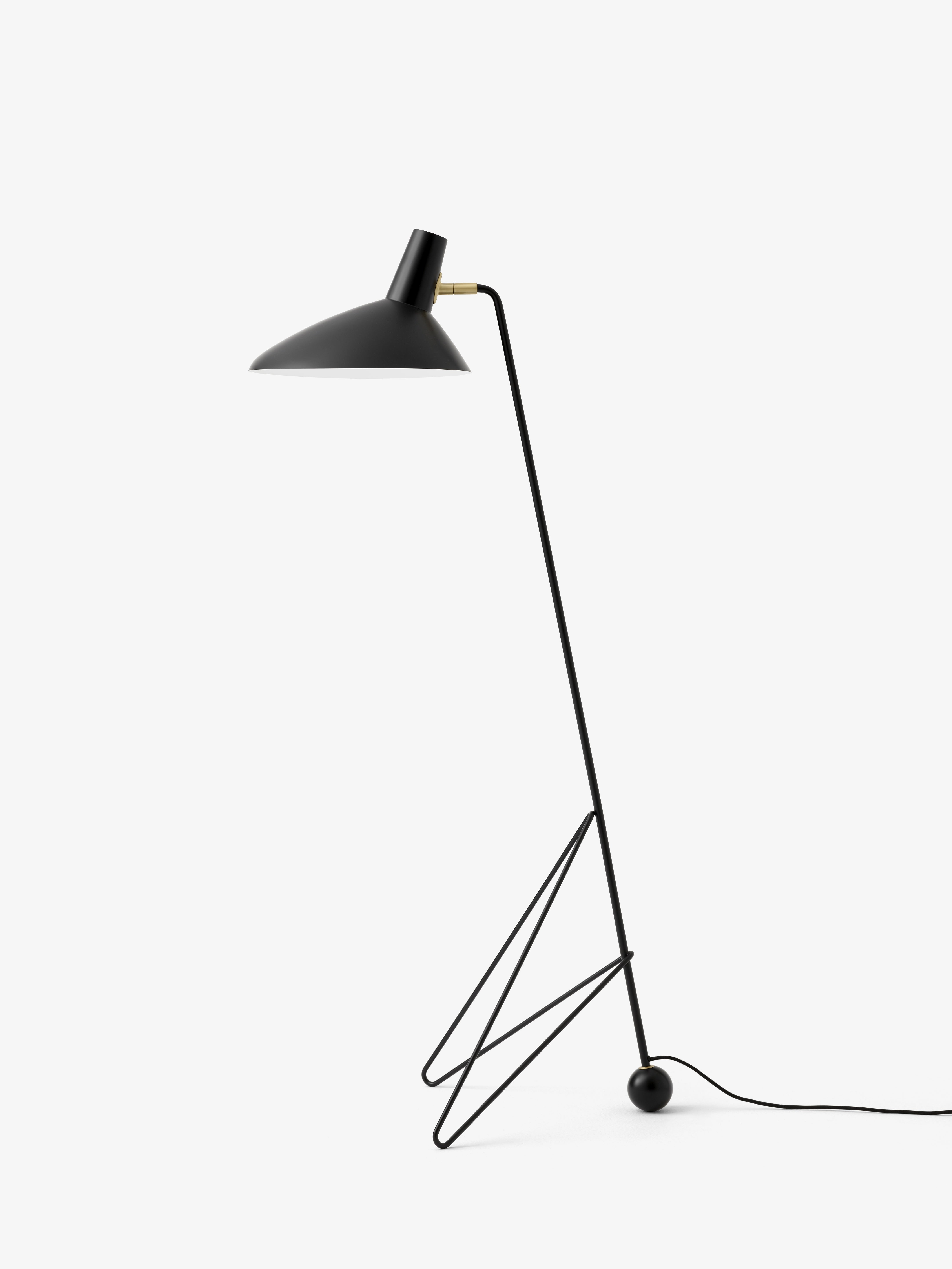 Lampa podłogowa TRIPOD HM8 czarny