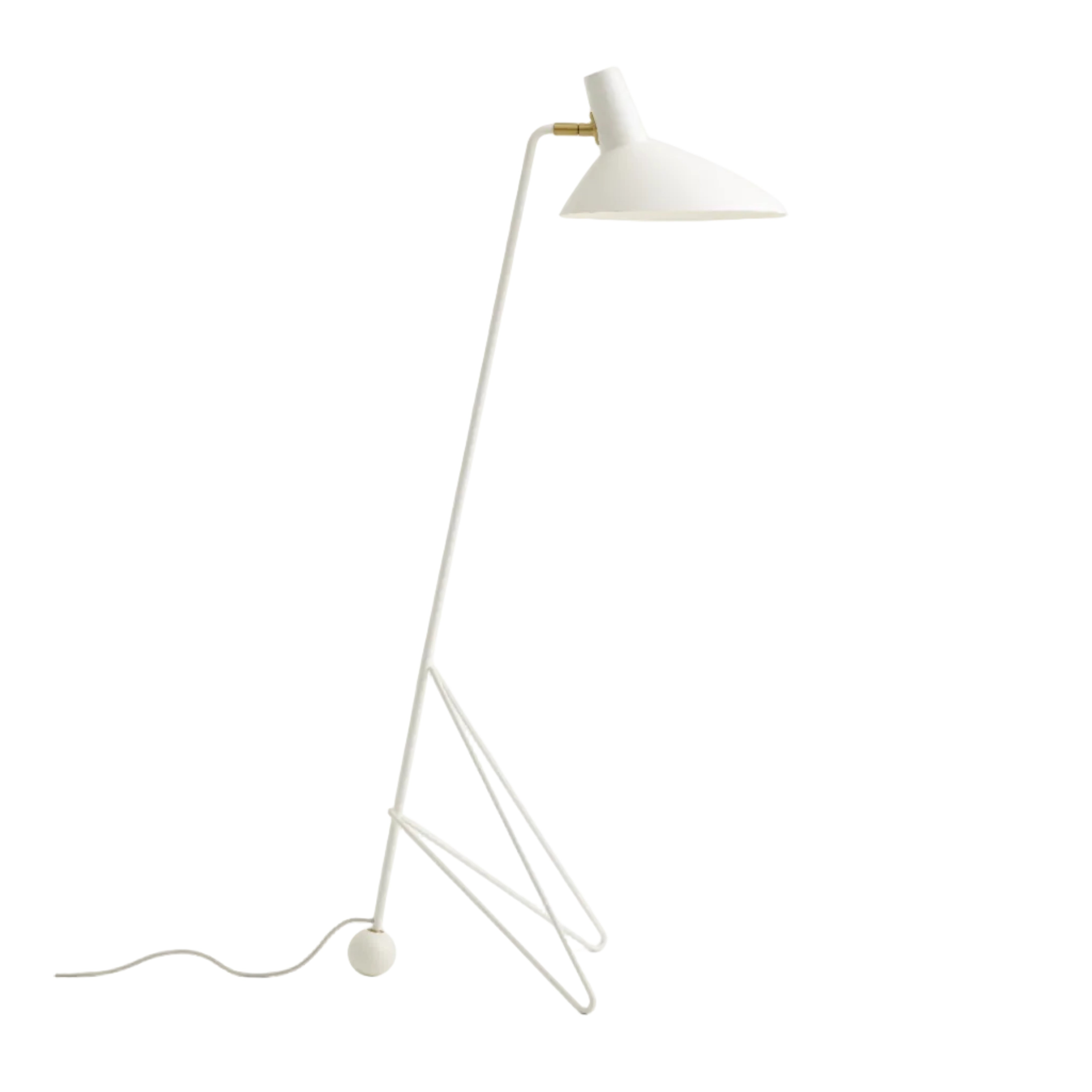 Lampa podłogowa TRIPOD HM8 biały