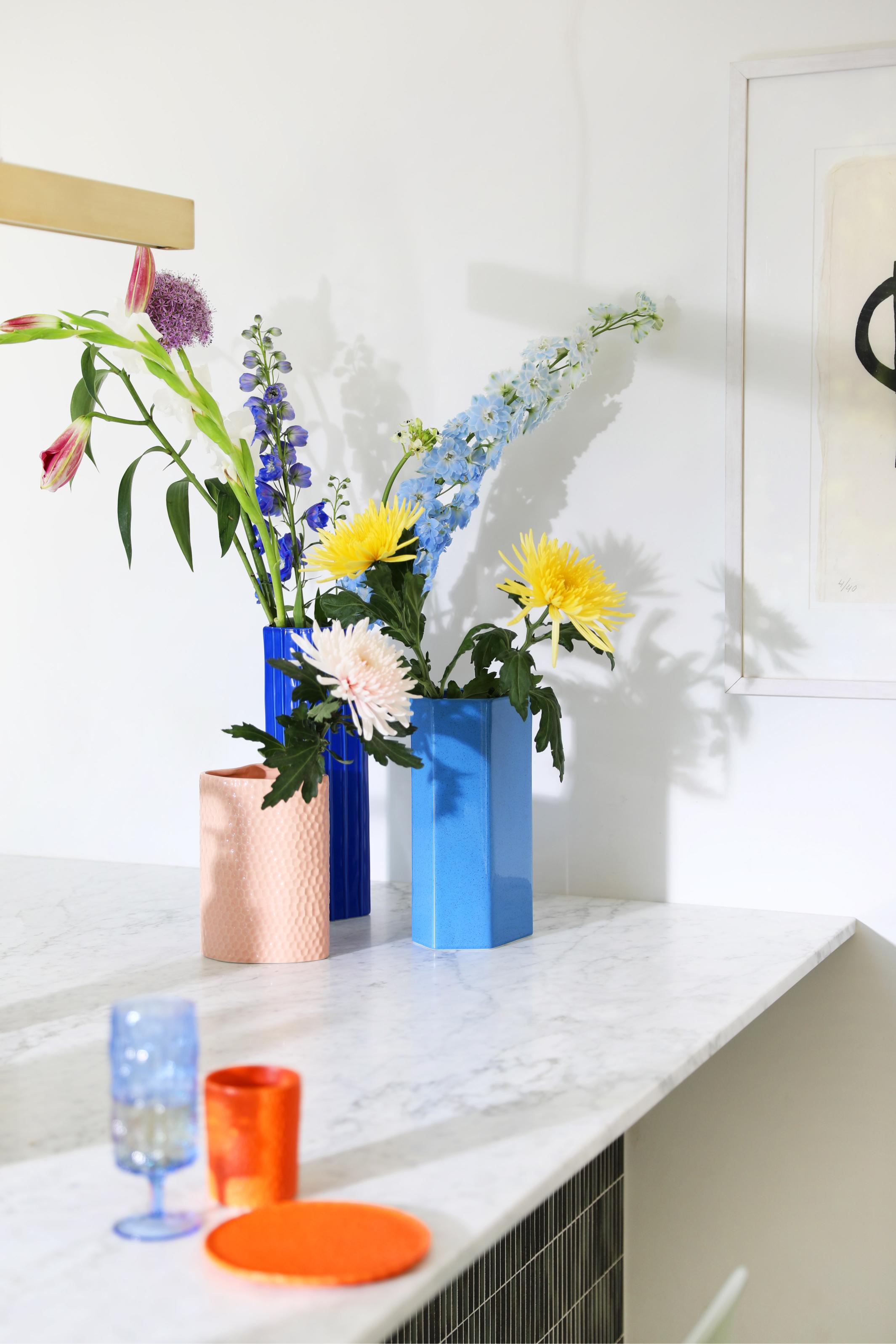 Wazon BRUTAL niebieski