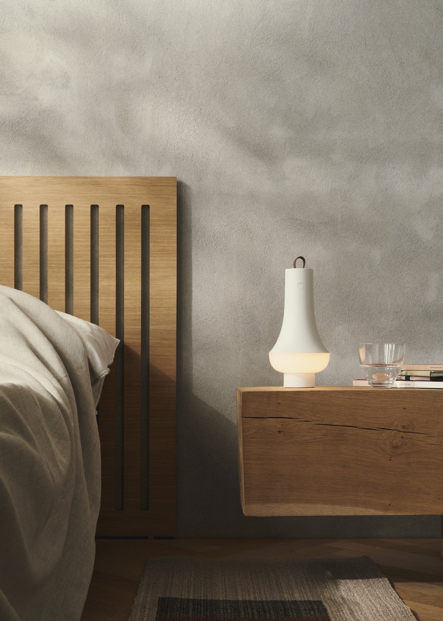 Portable lamp TOMOSHI white