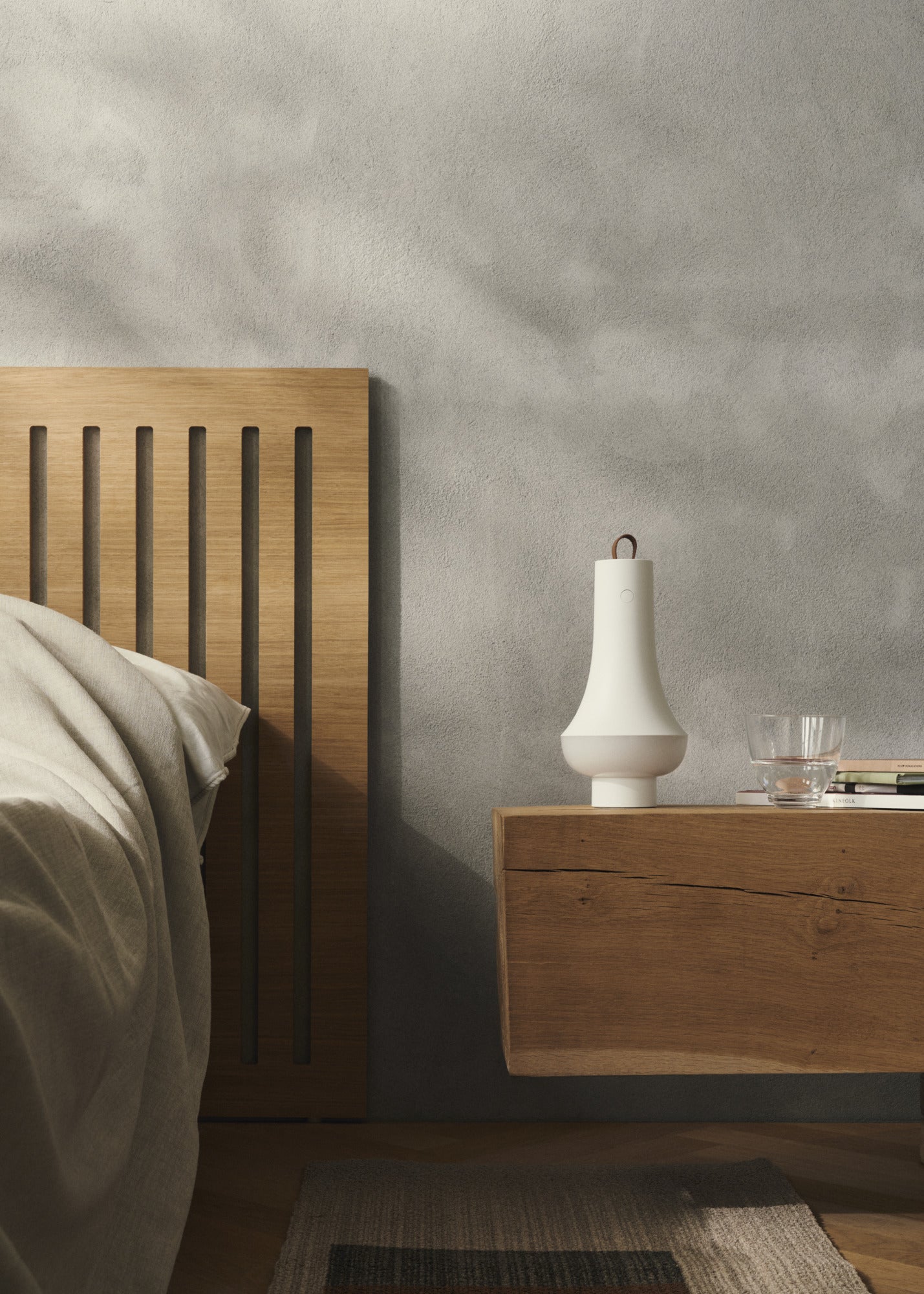 Portable lamp TOMOSHI white