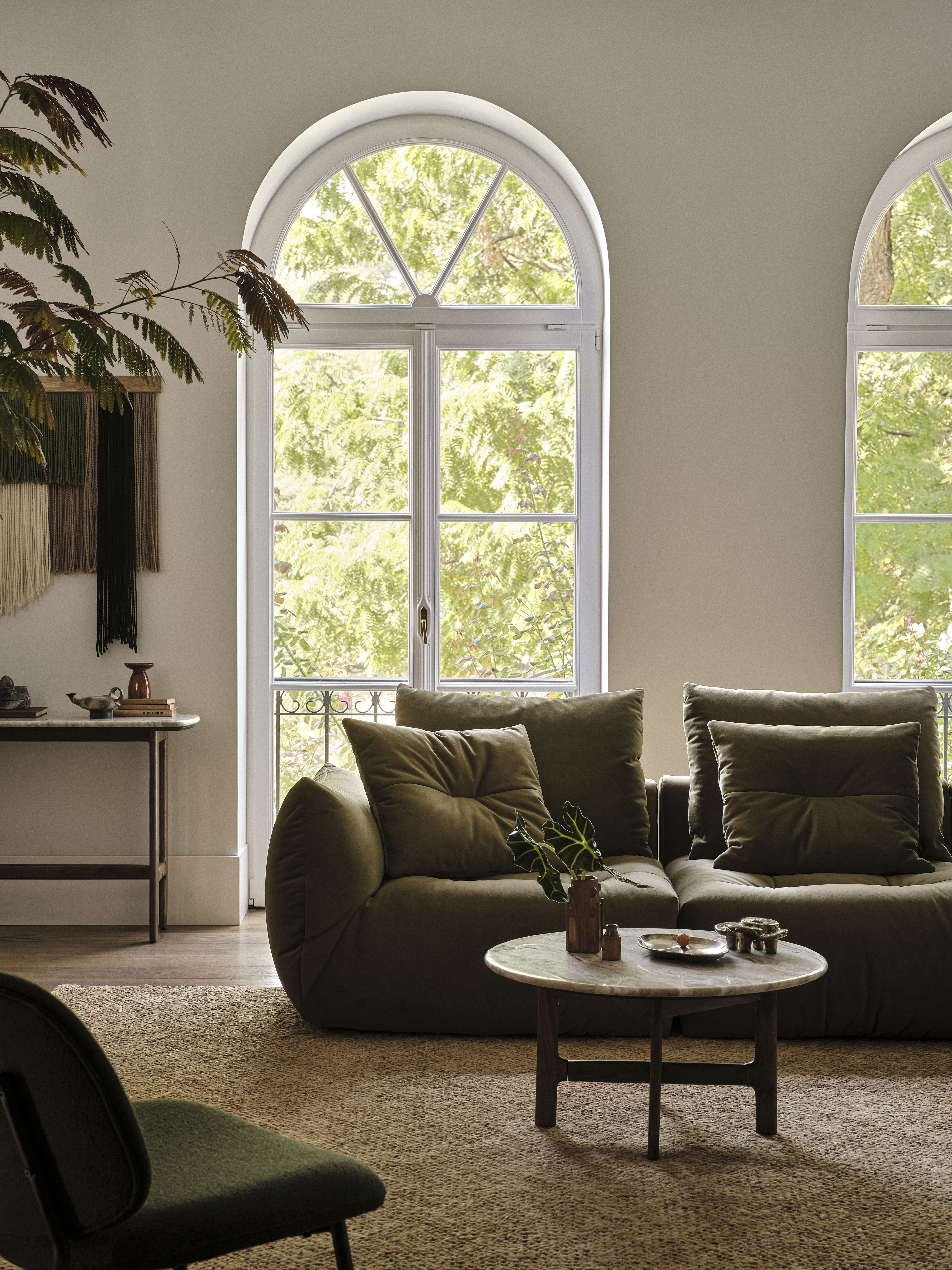 Modulares linke Ecksofa, "Bloom", 3 Sitze, dunkler Beige, 316x216x95
In Europa gemacht
