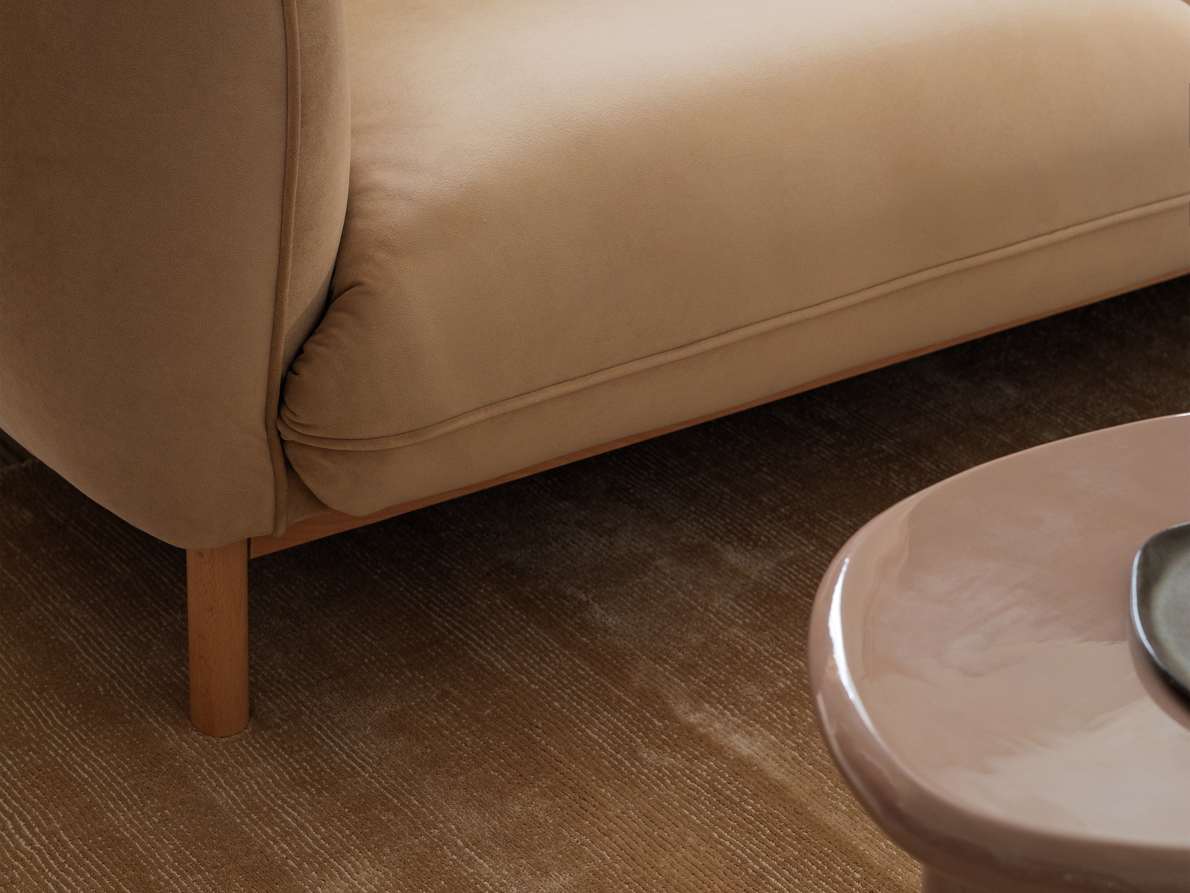 3-seater Sofa ADA chestnut chenille