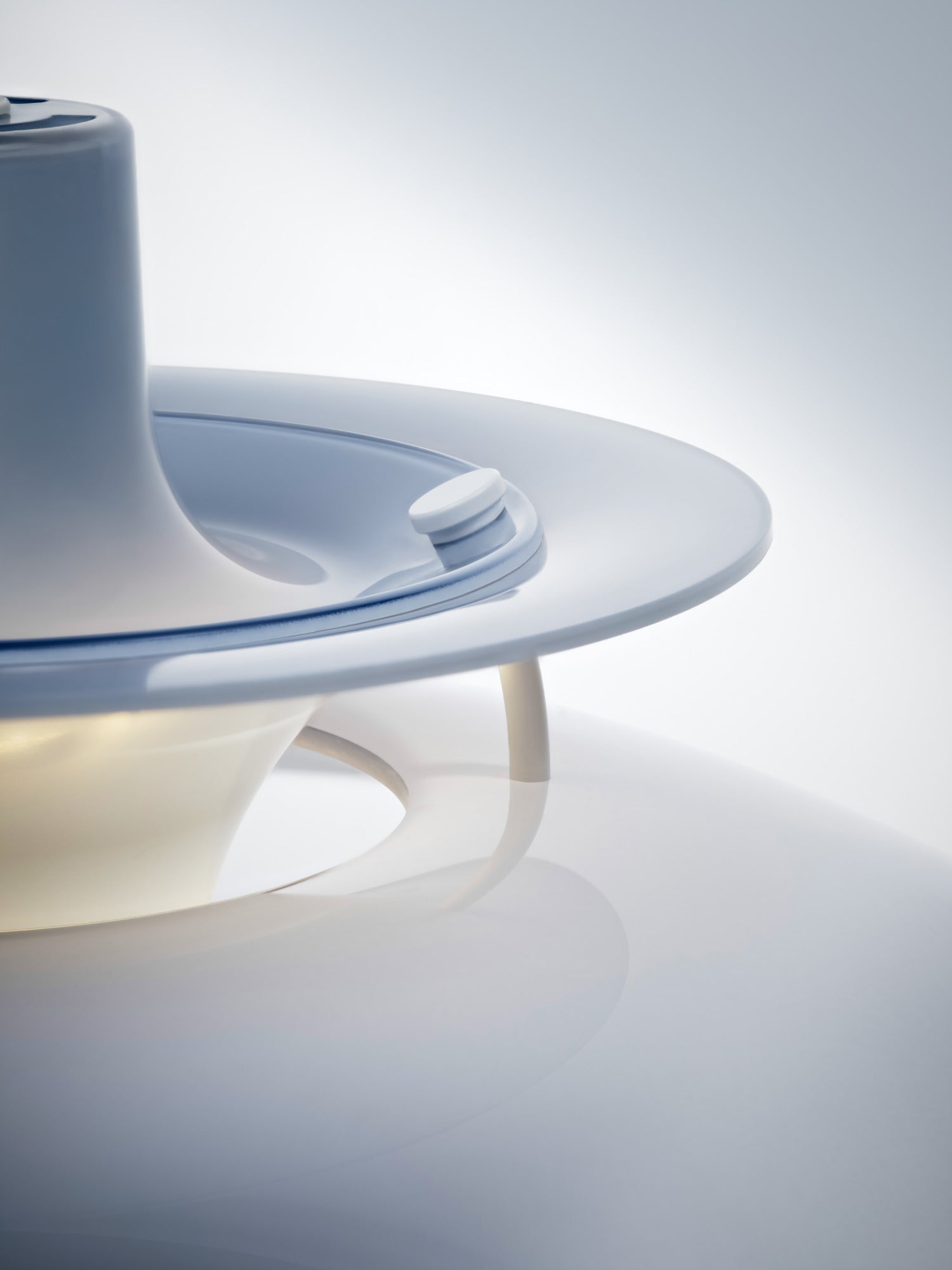 Lampa wisząca PH 5 OPAL błękitny – Louis Poulsen