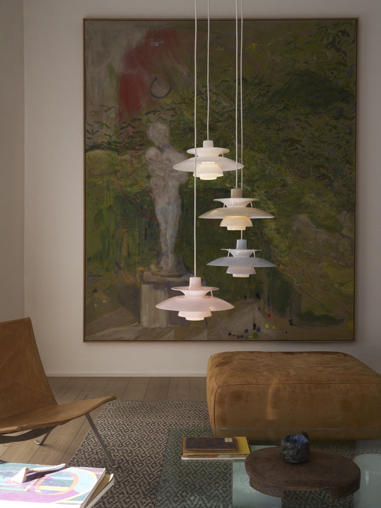 Lampa wisząca PH 5 OPAL jasnoróżowy – Louis Poulsen