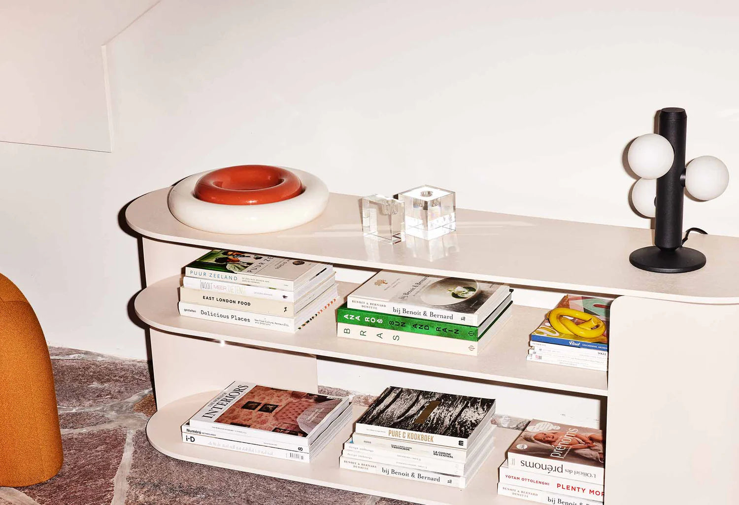 PARKER Purple Candle Holder