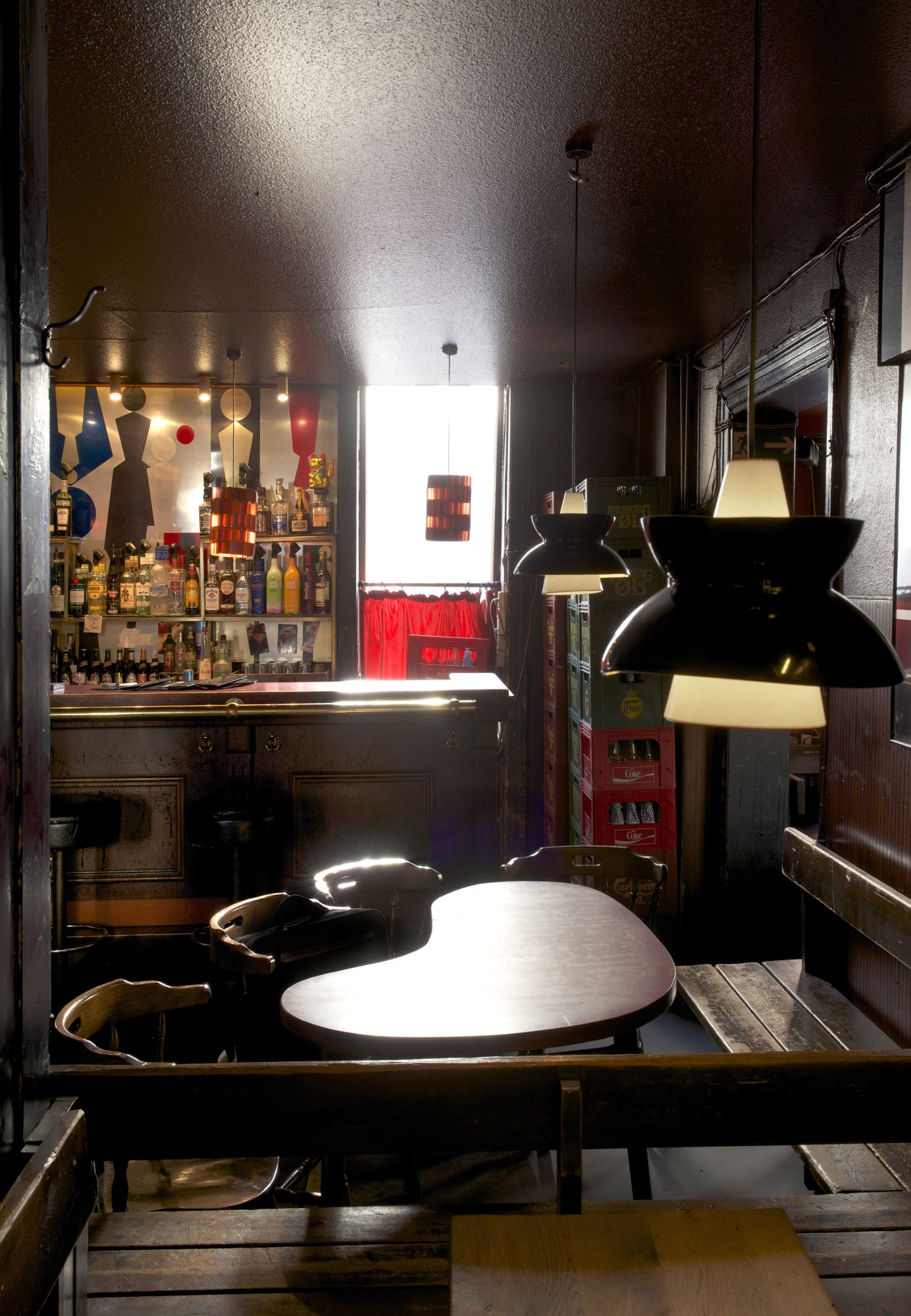 Lampa wisząca DOO-WOP biały z ciemnoszarym wykończeniem