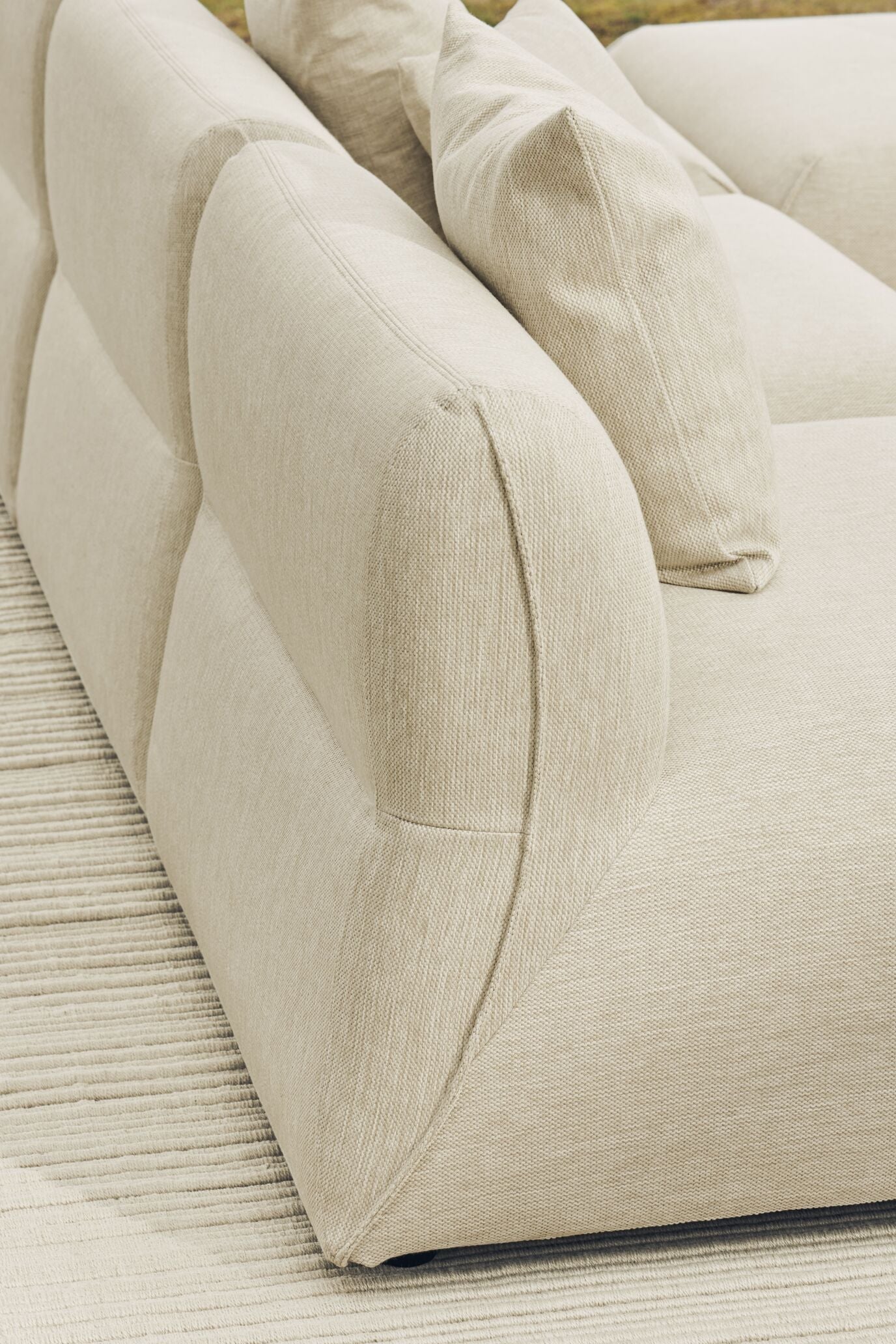 Sofa zewnętrzna 3-modułowa ARKE tapicerowana