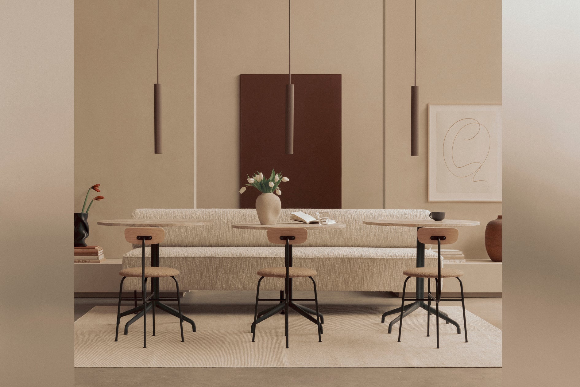 AFTEROOM Chair dark oak veneer