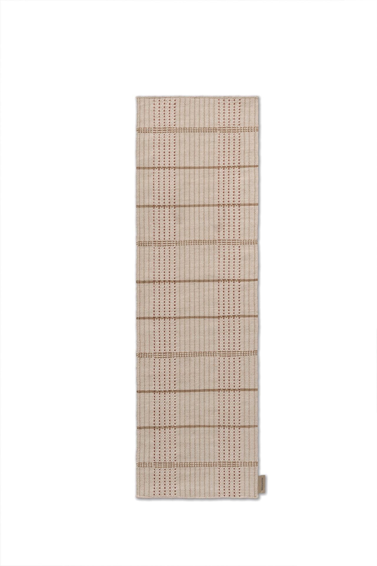 Dywan zewnętrzny ZONA STITCH beżowo-pomarańczowy