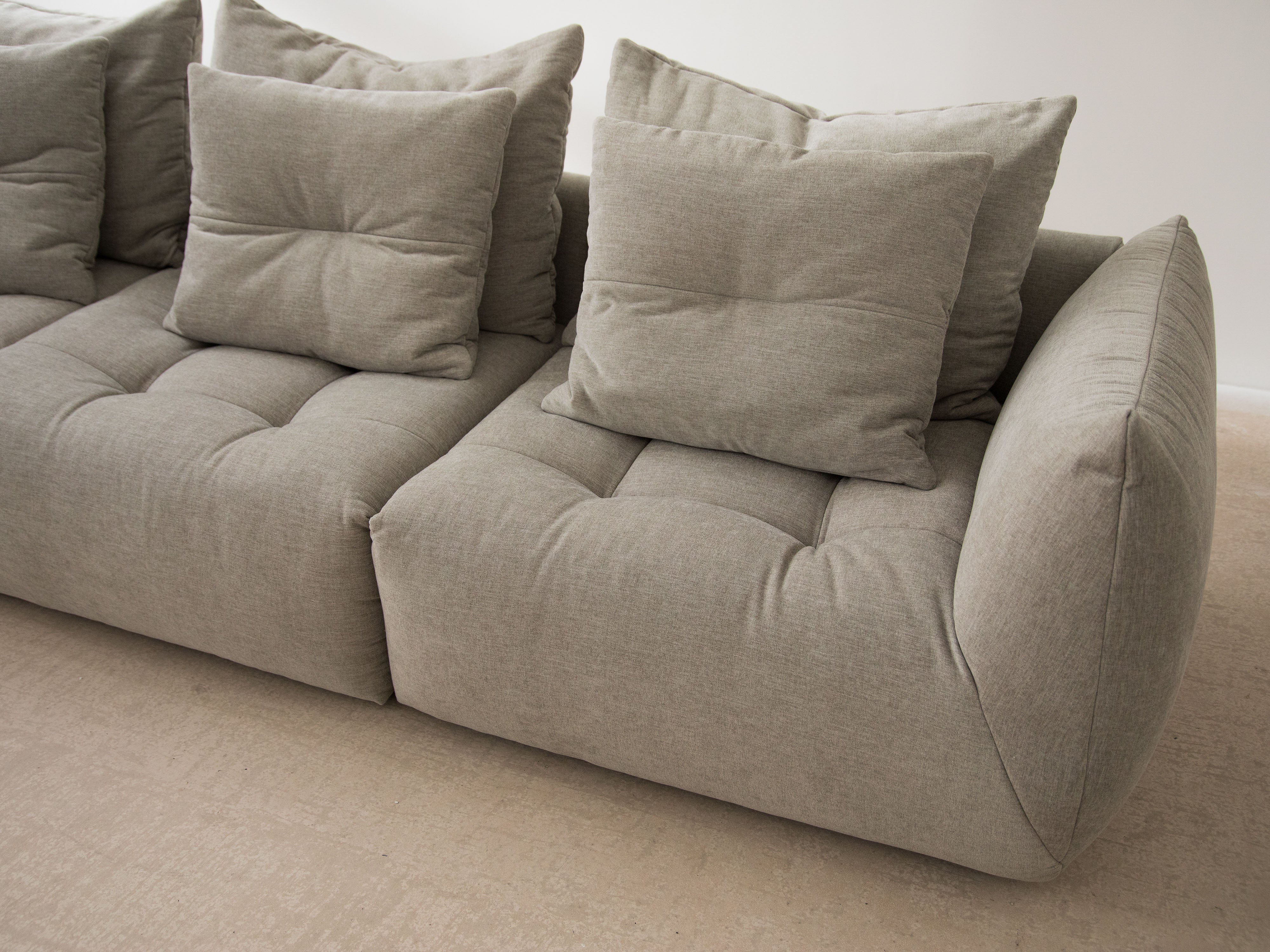 Modular Right Corner Sofa, "Bloom", 4 Seats, Dark Blue, 316x310x95
Made in Europe