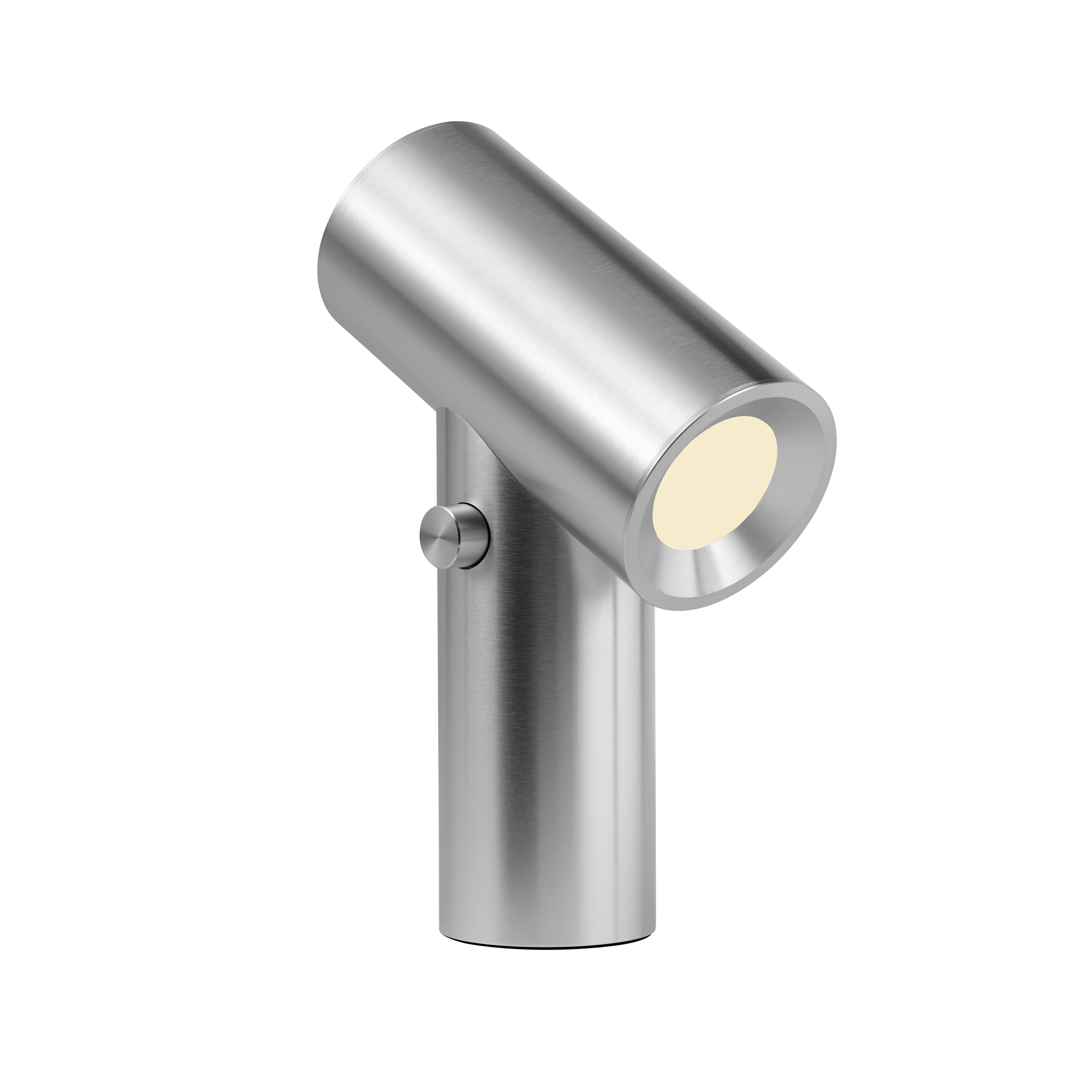 BEAM portable lamp polished aluminum