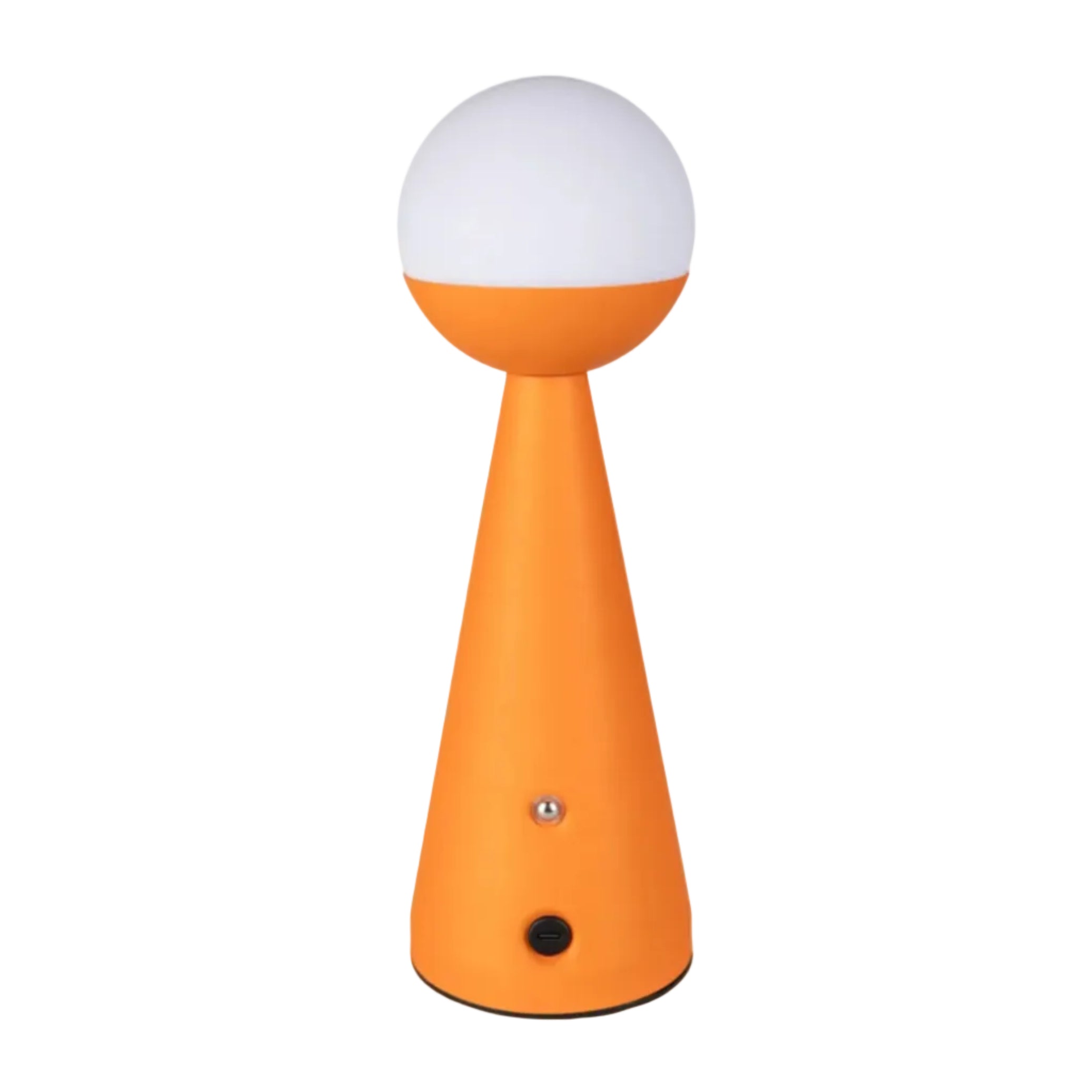 Tragbare Lampe BELLO orange