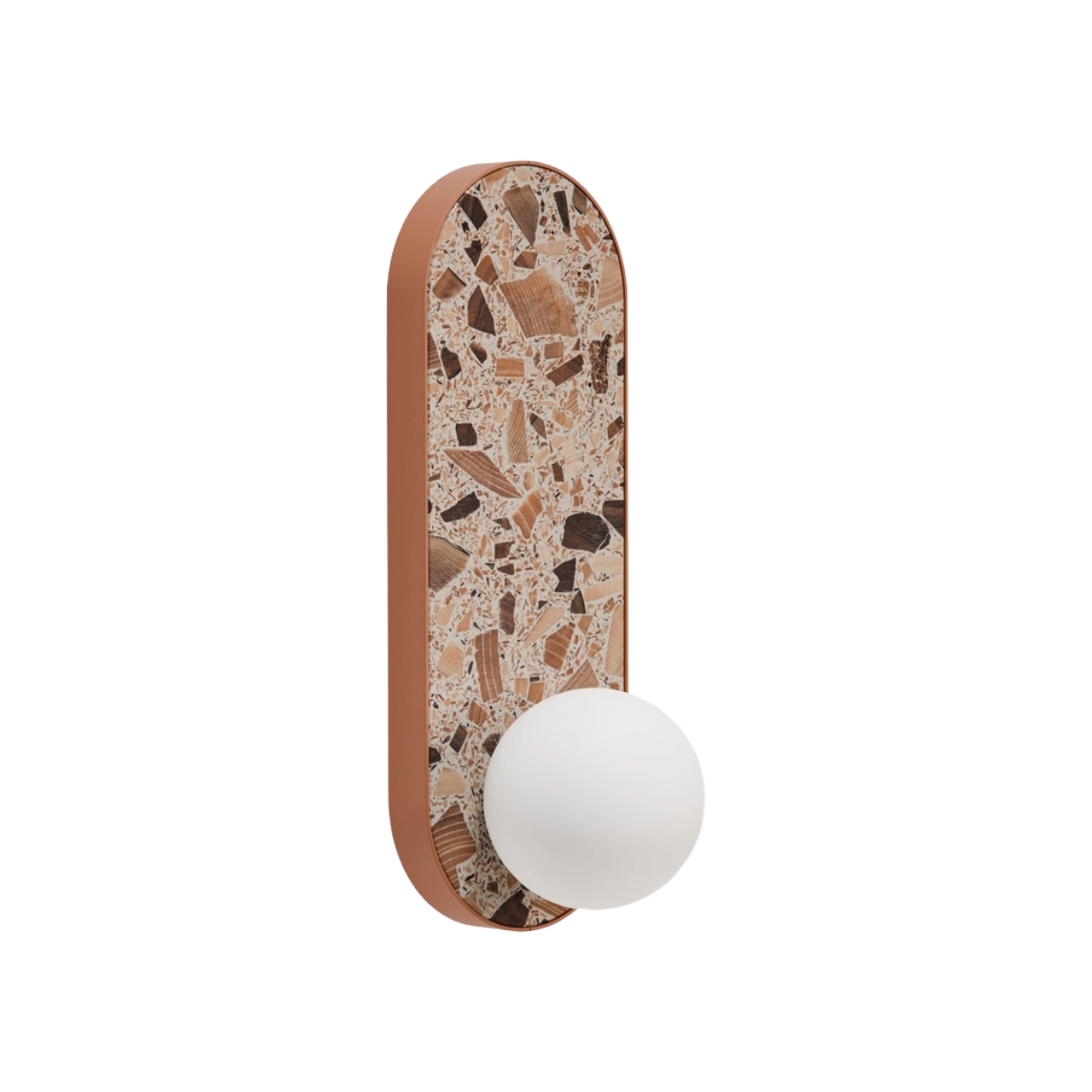Oval Wall Lamp LEGRA Brick