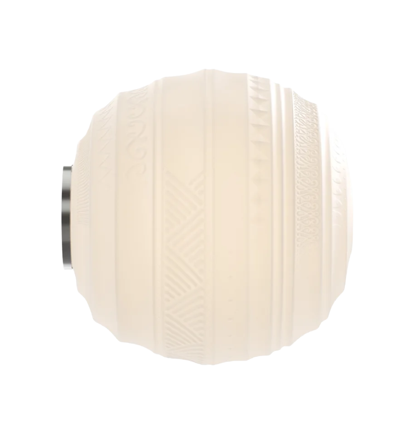 Lampa ścienna BRAILLE biały