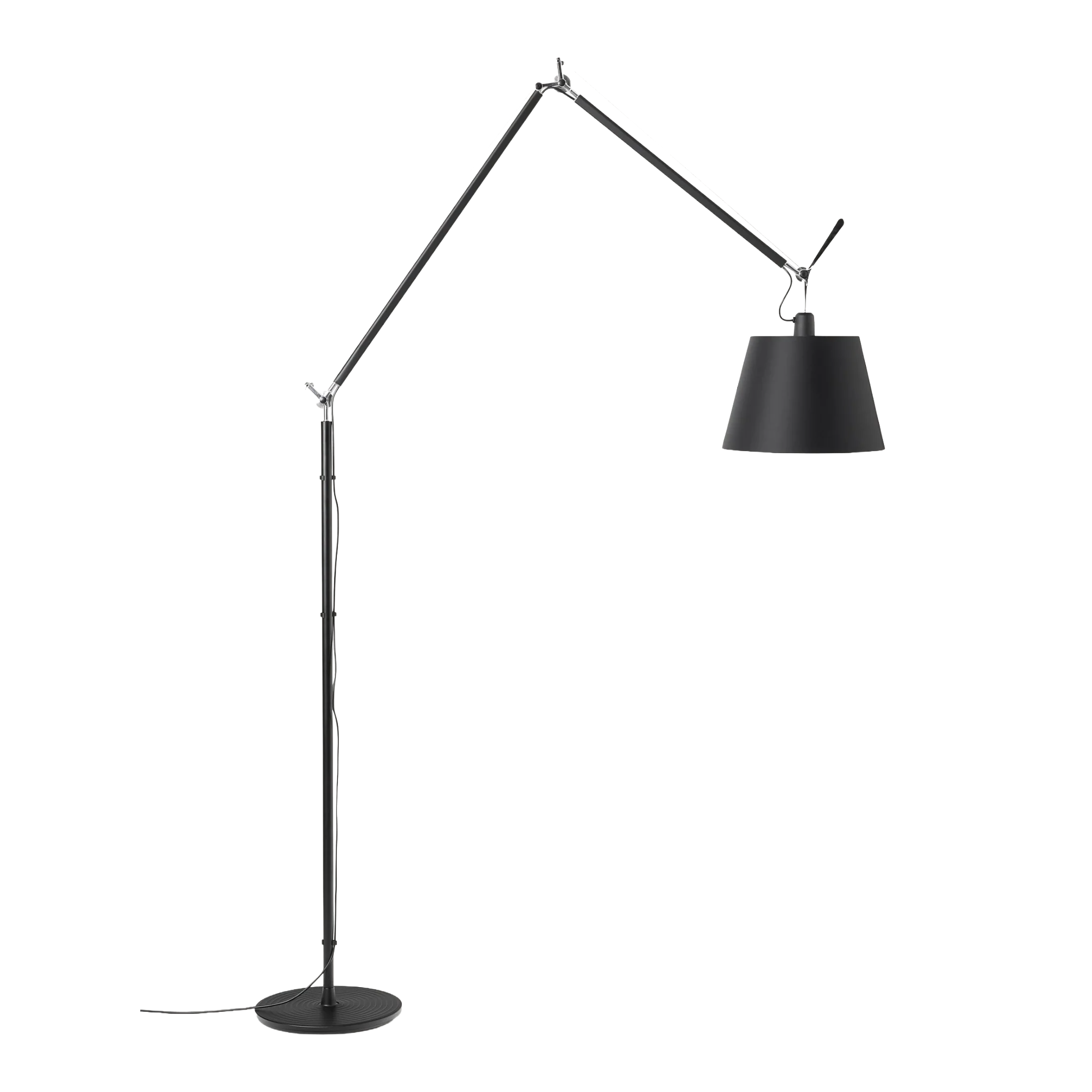 Lampa podłogowa TOLOMEO MEGA czarny