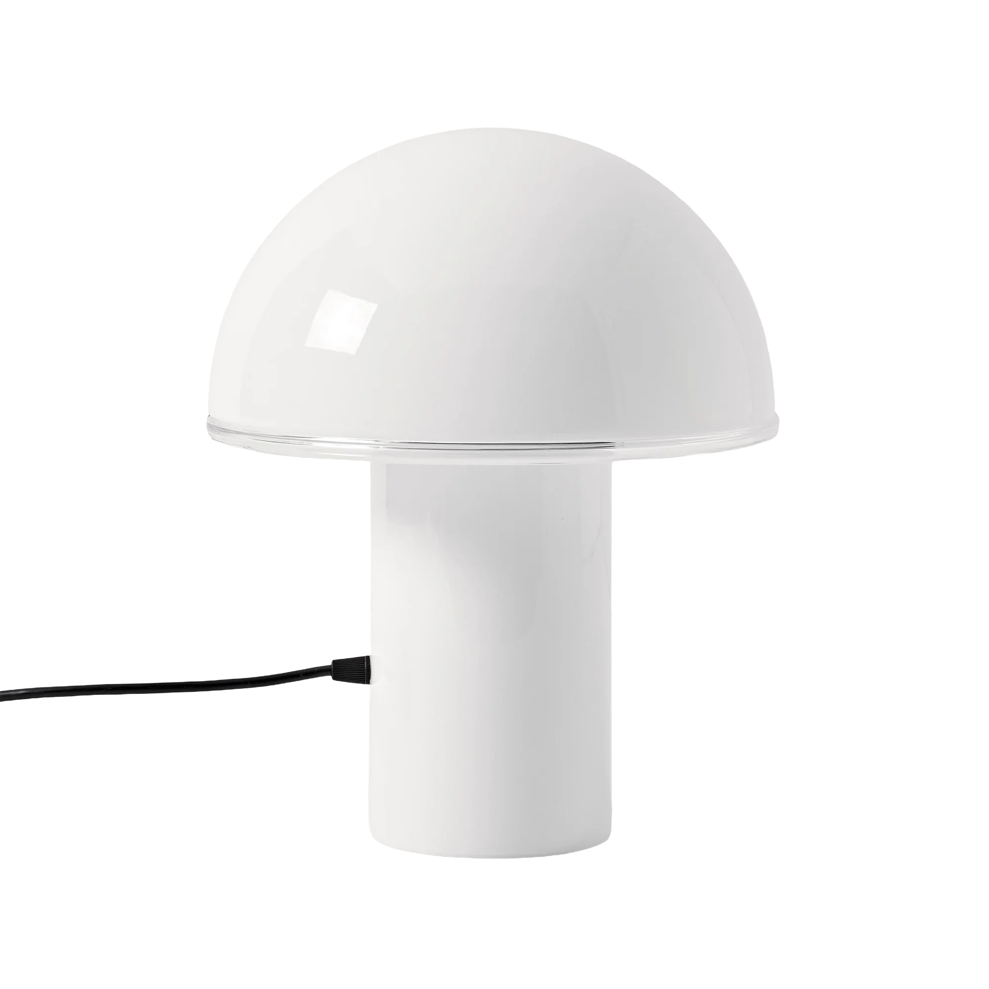 Tischlampe ONFALE mundgeblasen aus Glas