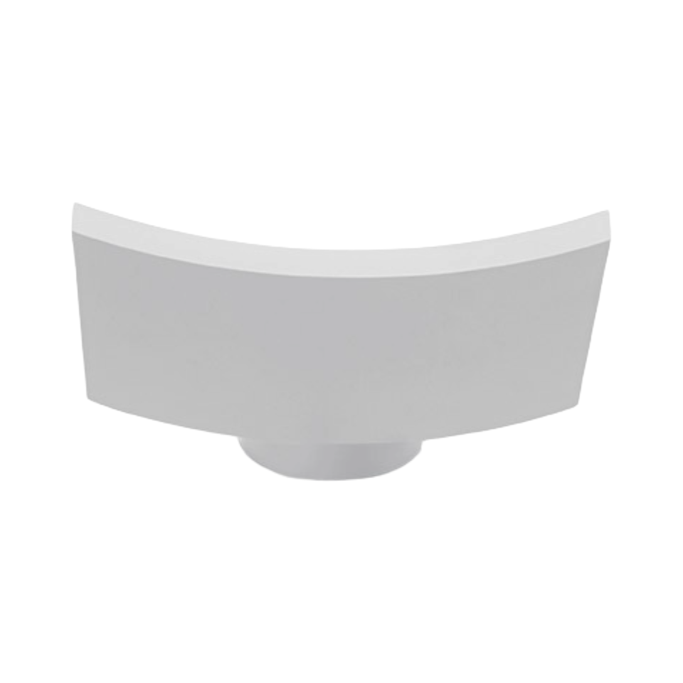 White MICROSURF Wall Lamp