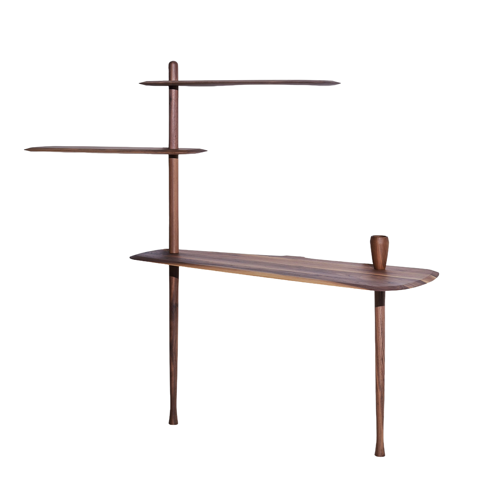 Schreibtisch UNICA Nussbaum