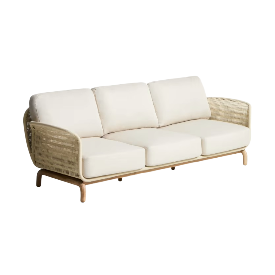 Sofa ogrodowa 3-osobowa ALIPA beżowy