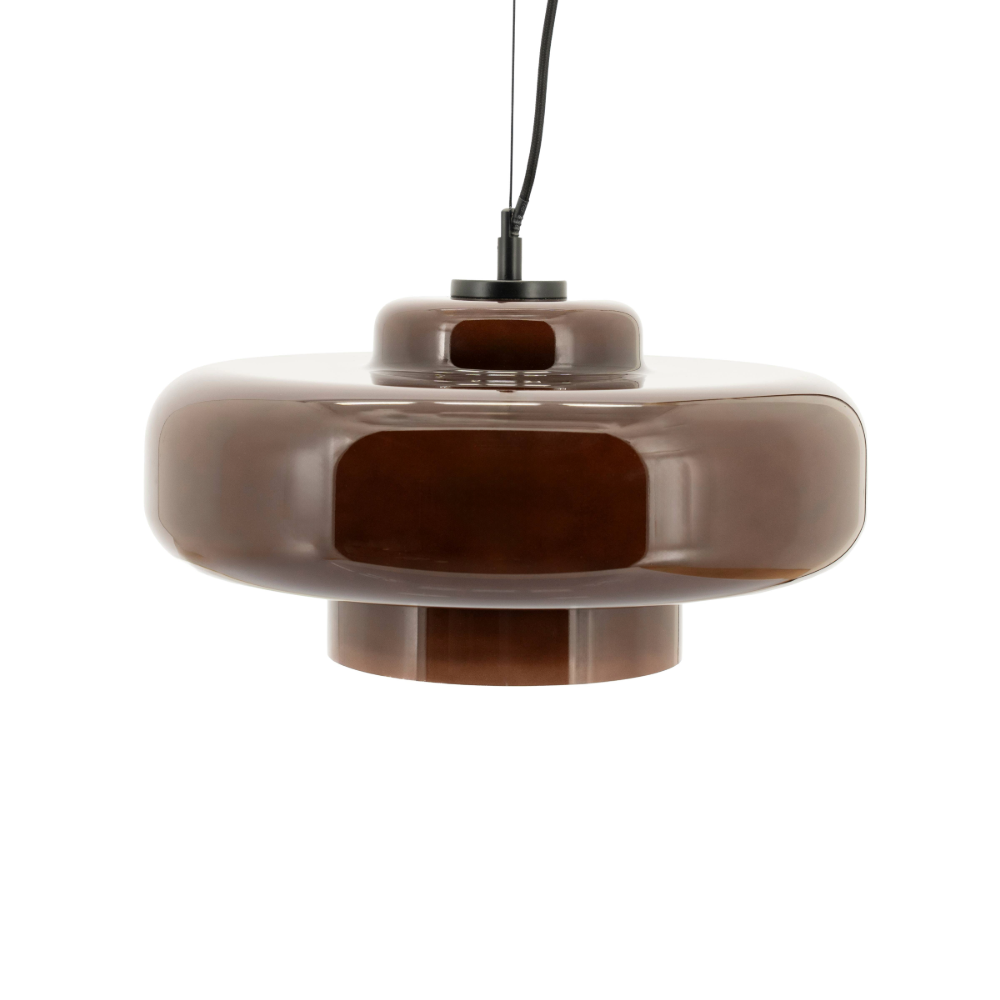 Lampa wisząca VETRO brązowy