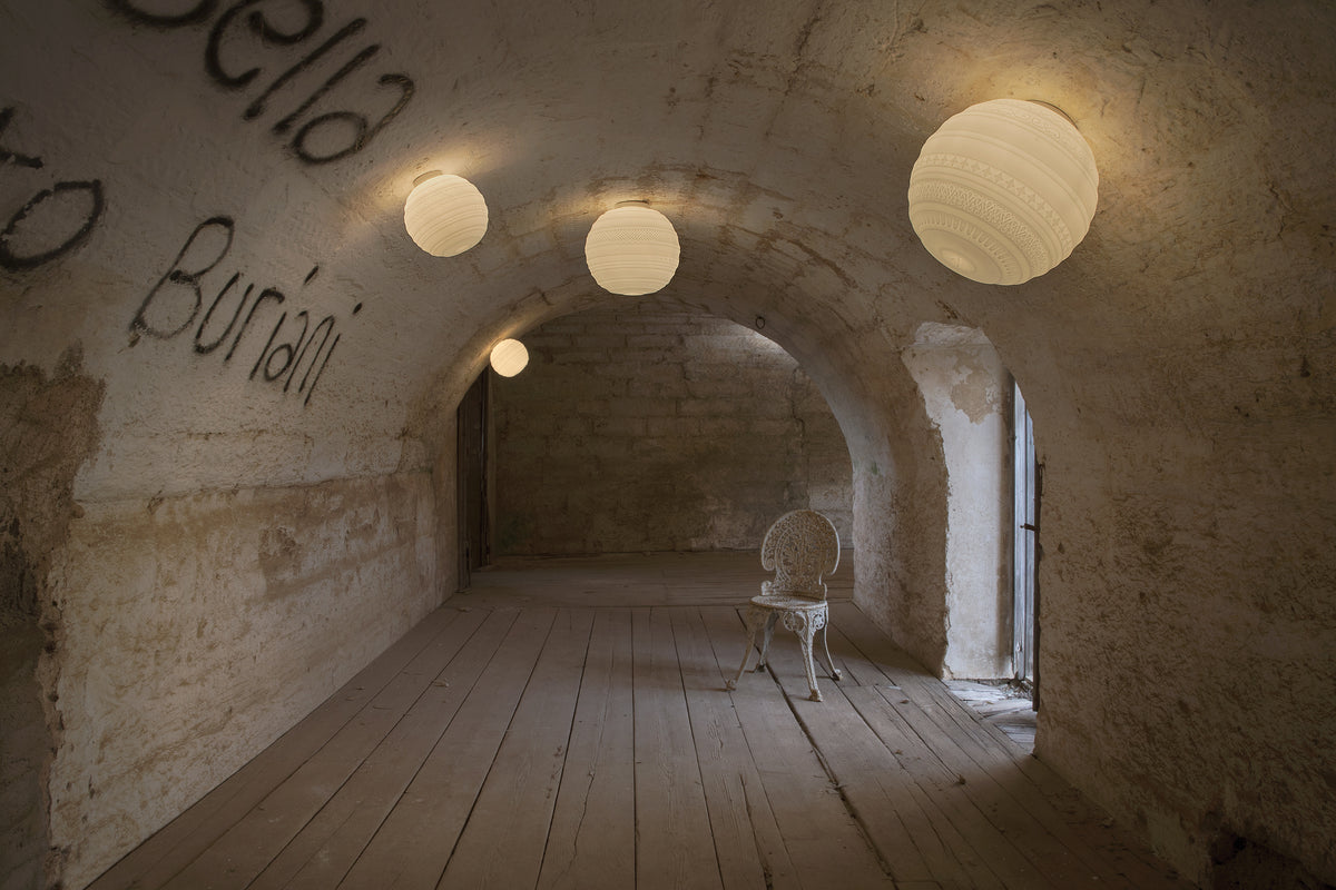 Lampa stołowa BRAILLE biały