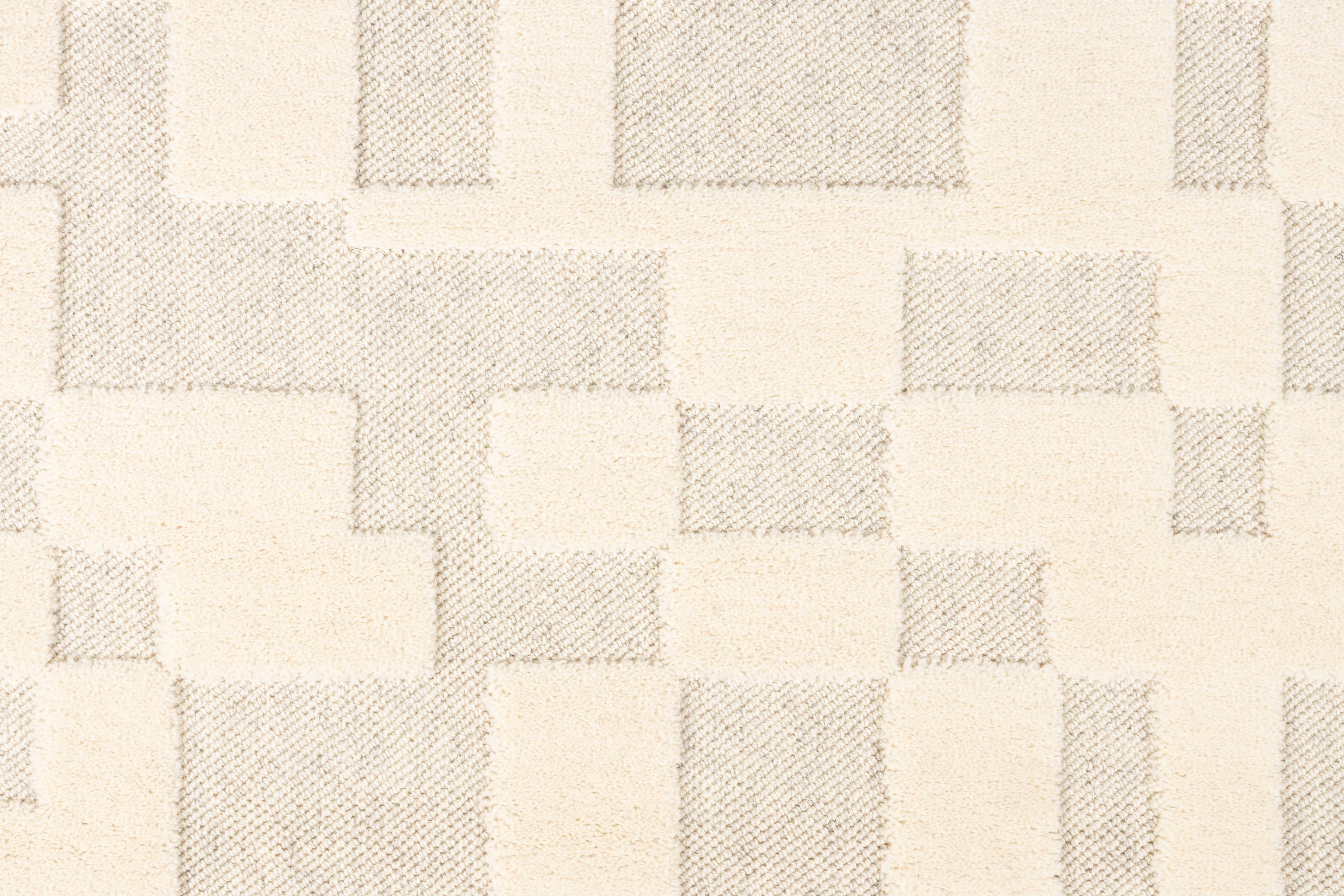 Dywan BRICKS beżowy – styl nowoczesny