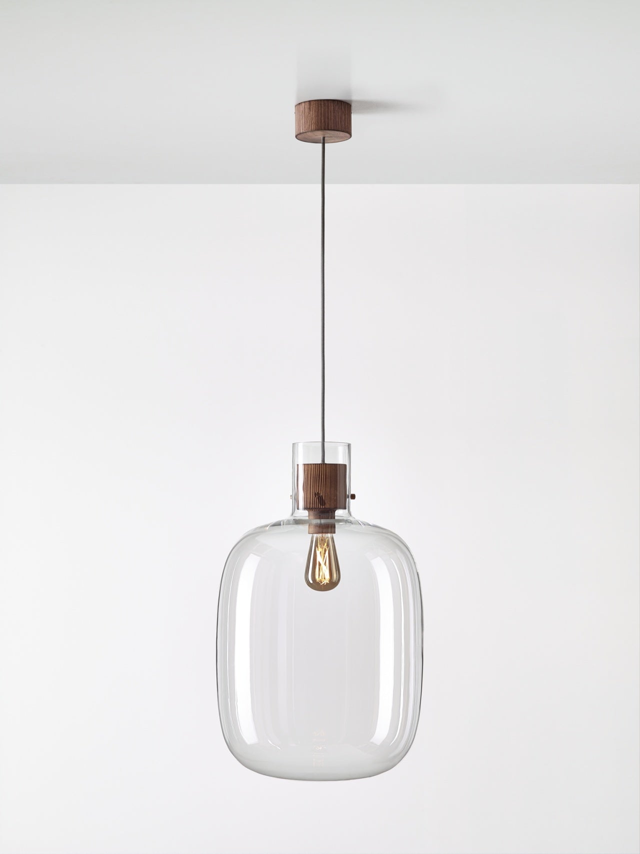 Lampa wisząca AWA LARGE szkło dmuchane