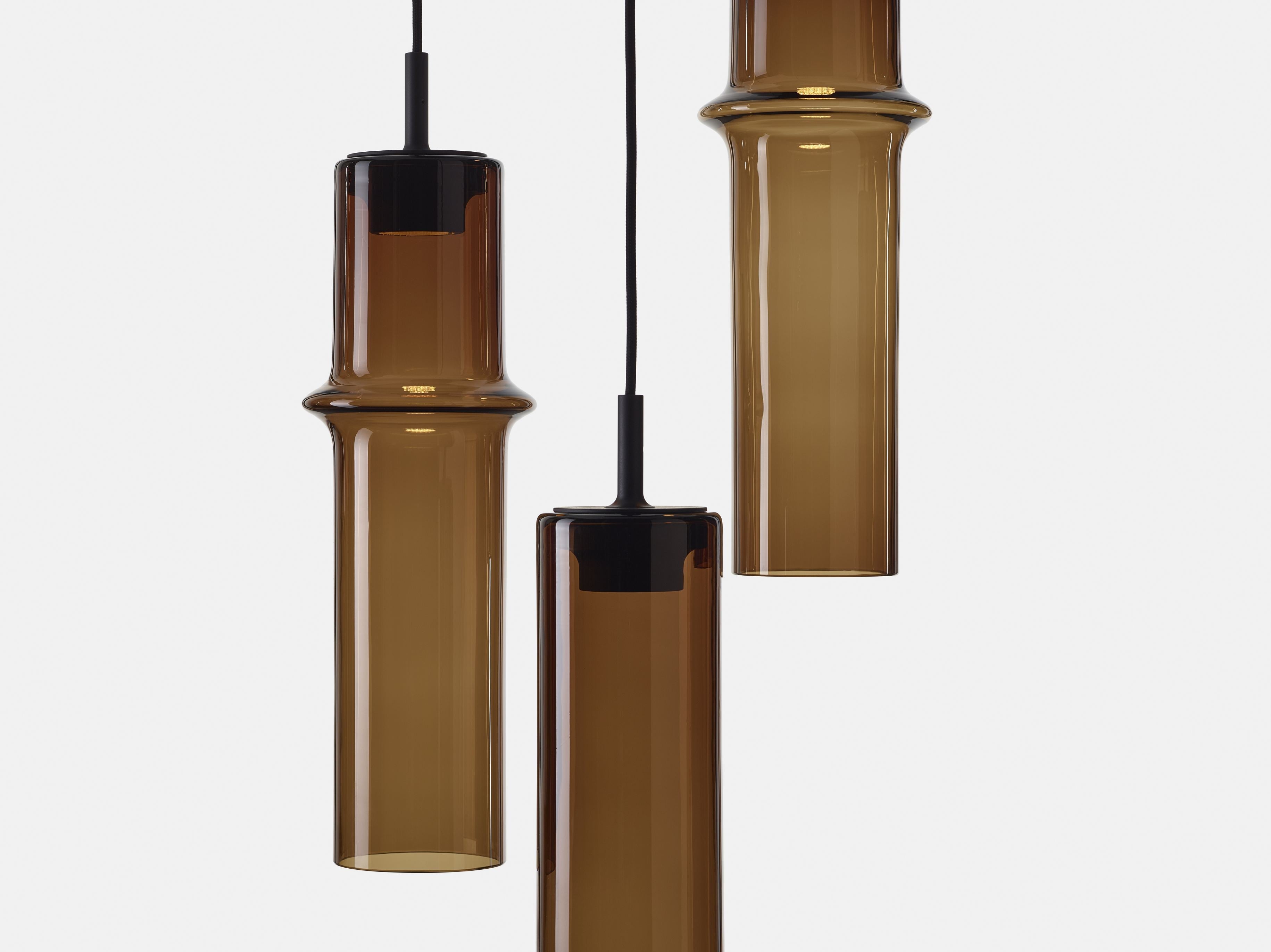 Lampa wisząca BAMBOO FOREST szkło