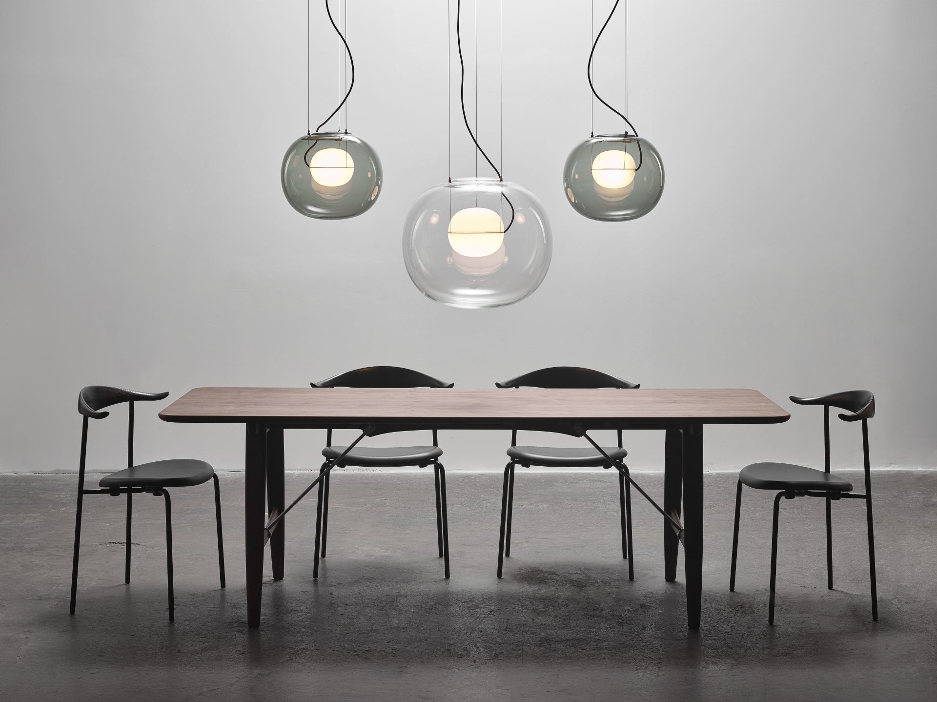 Lampa wisząca BIG ONE dmuchane szkło