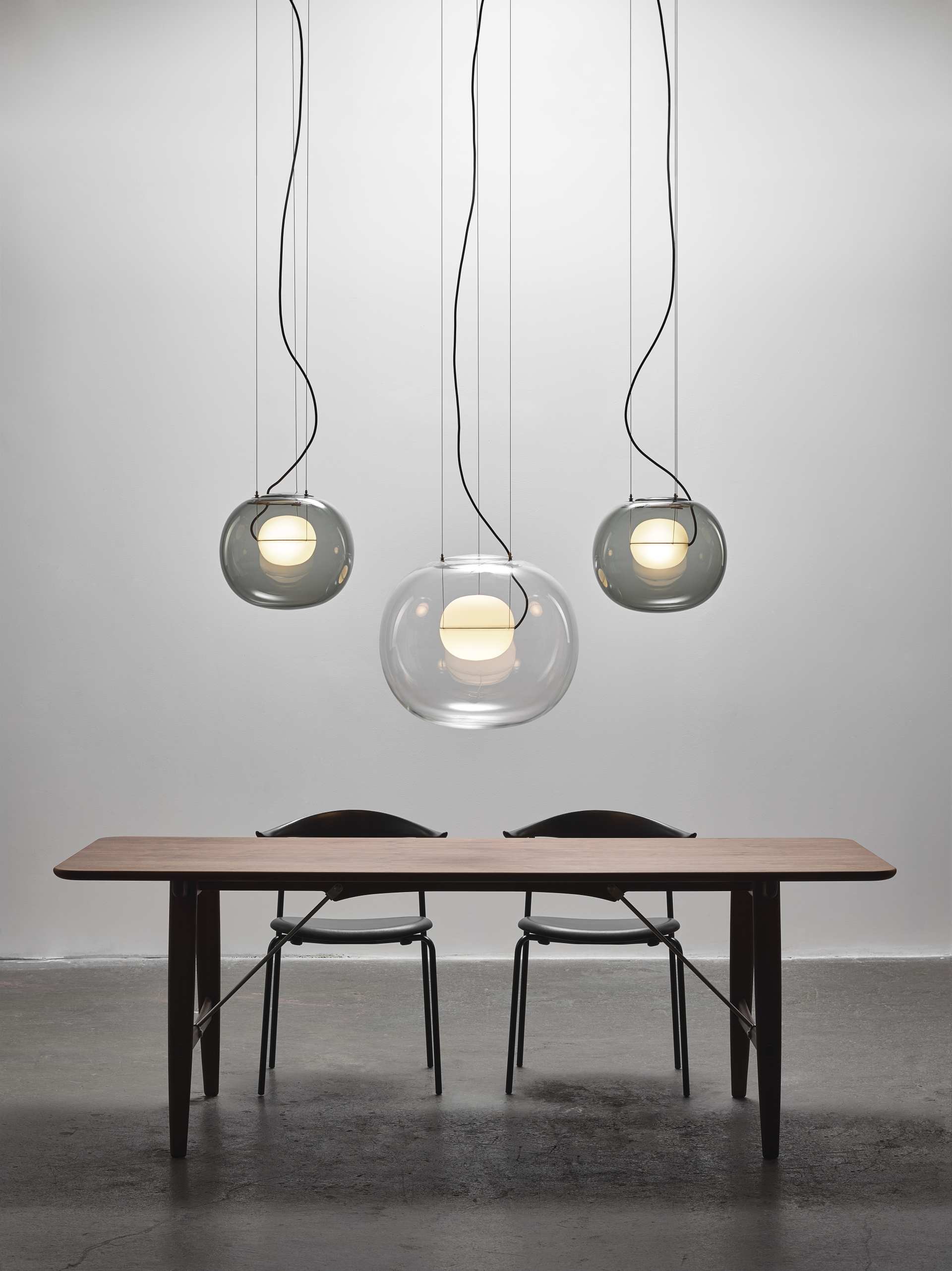 Lampa wisząca BIG ONE dmuchane szkło