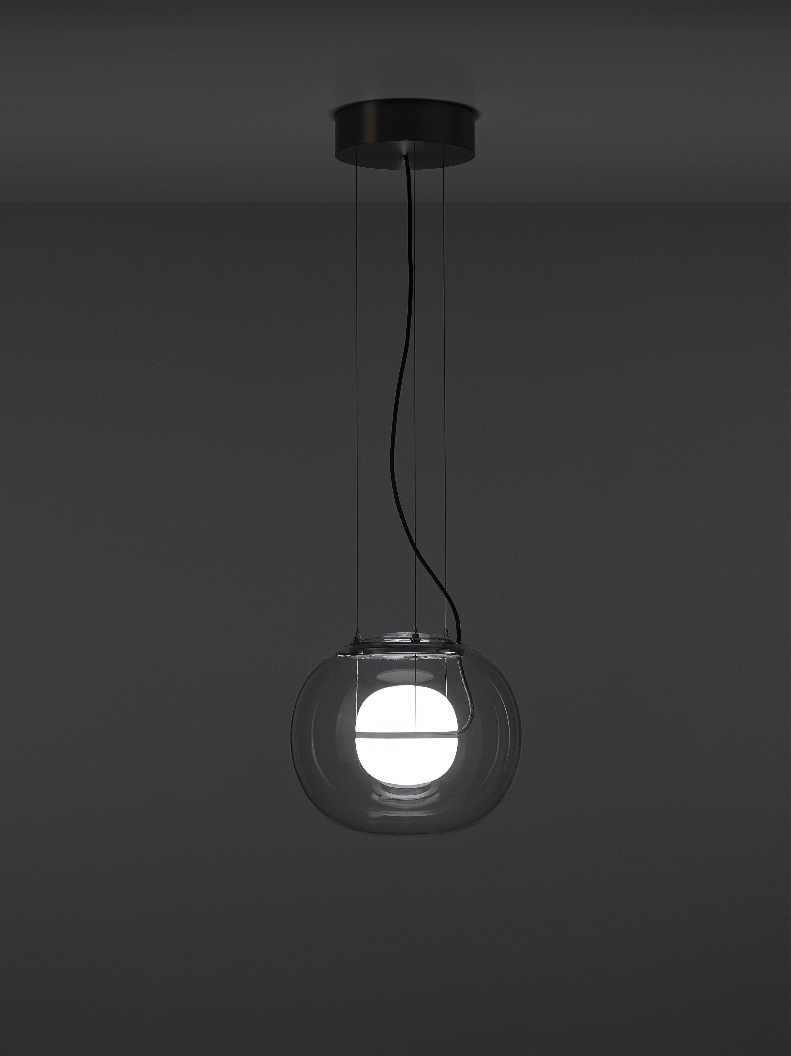 Lampa wisząca BIG ONE dmuchane szkło