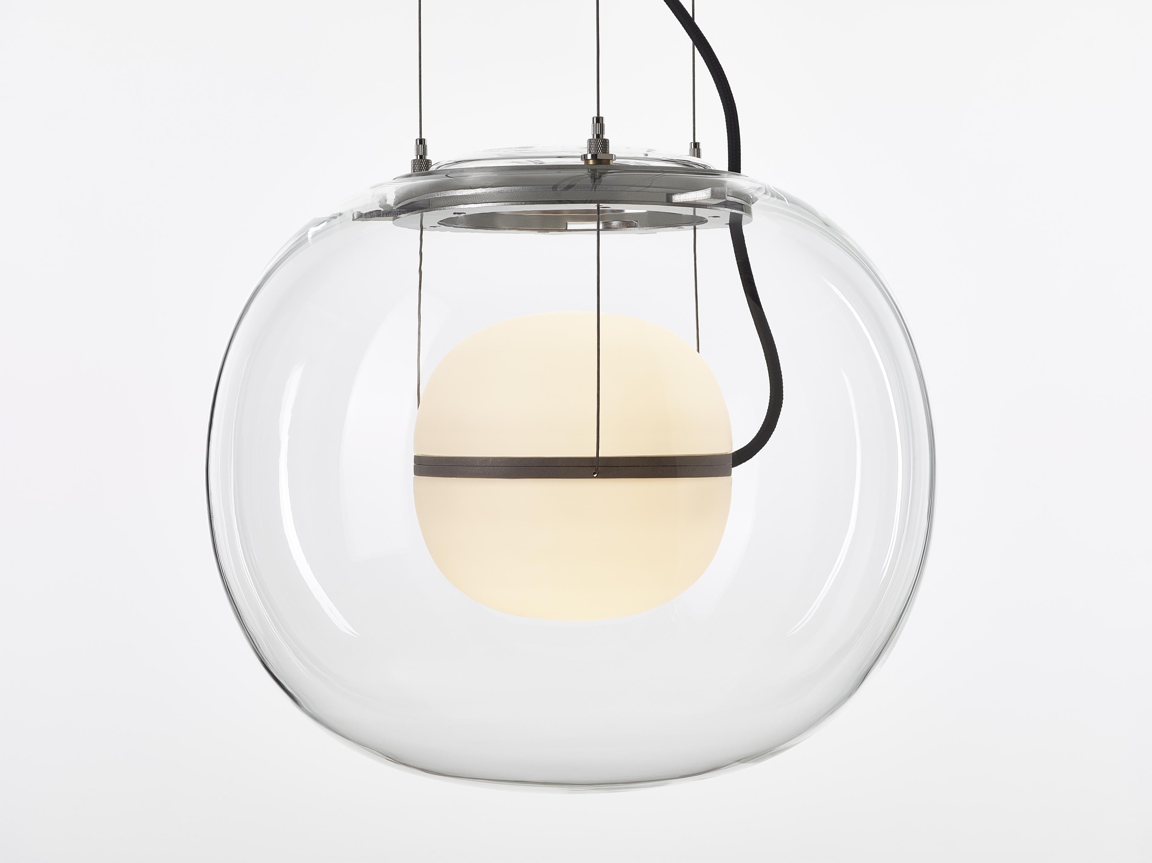 Lampa wisząca BIG ONE dmuchane szkło