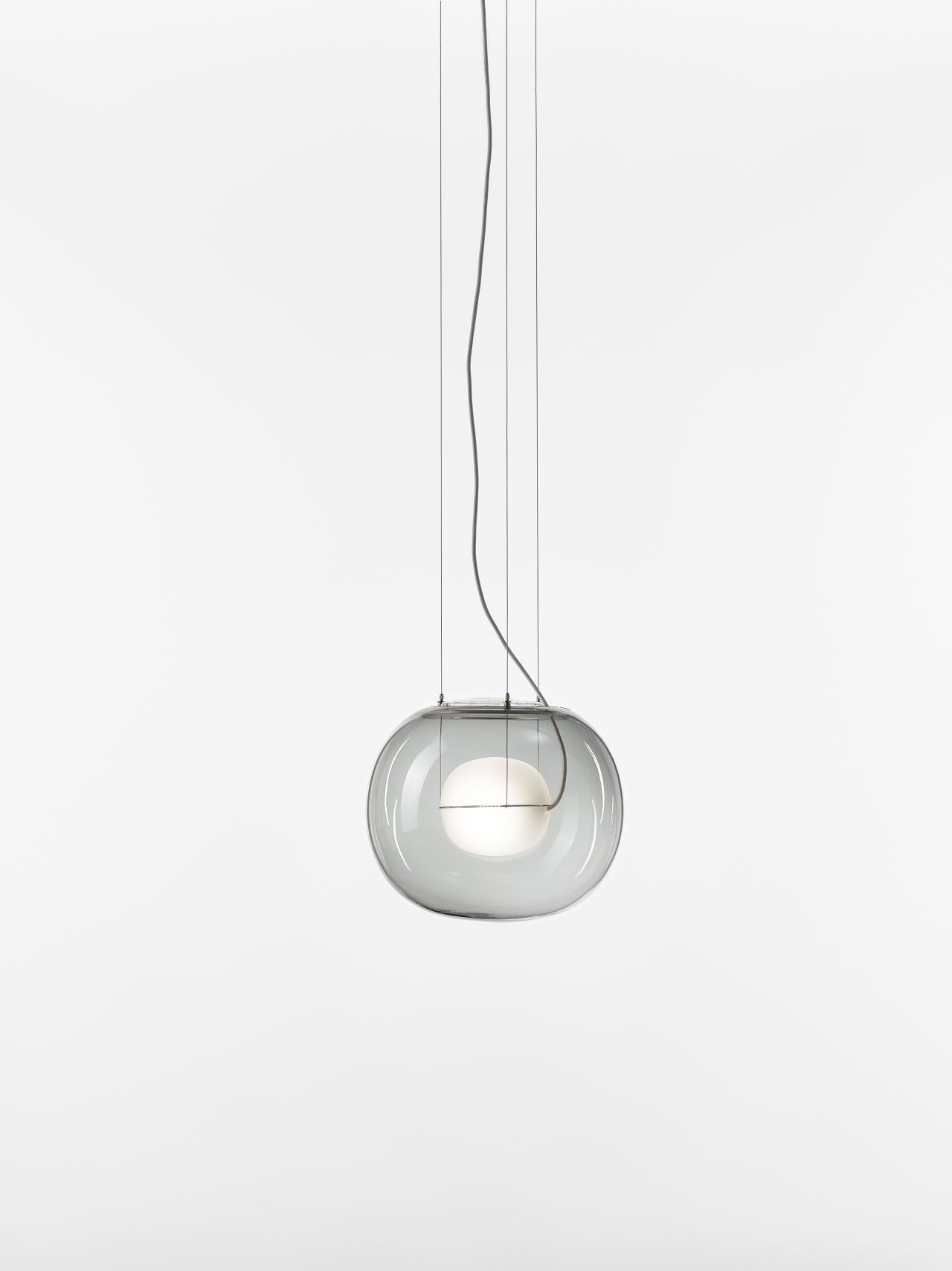 Lampa wisząca BIG ONE dmuchane szkło